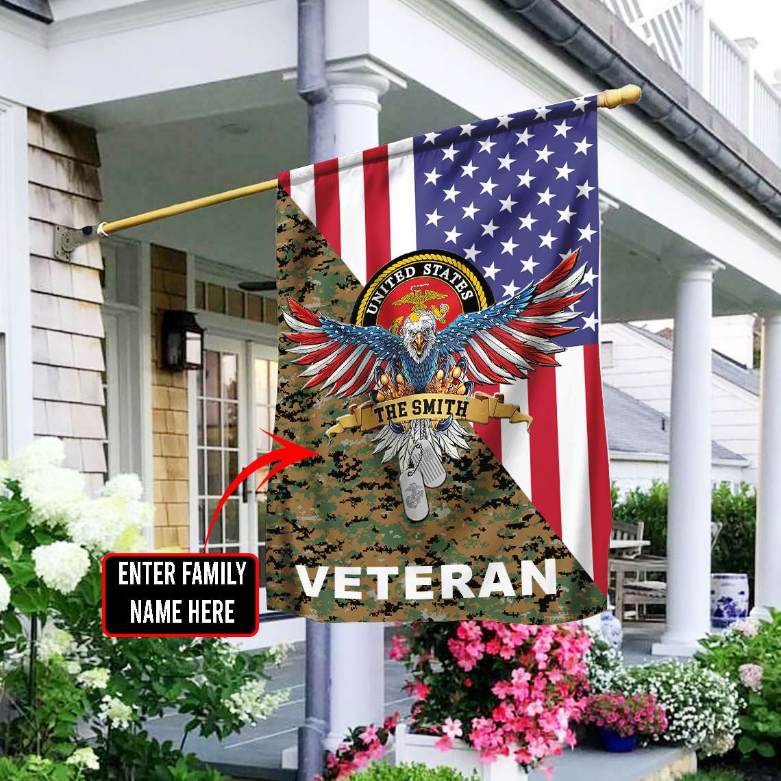U.S Marine Flag NDT180698MH
