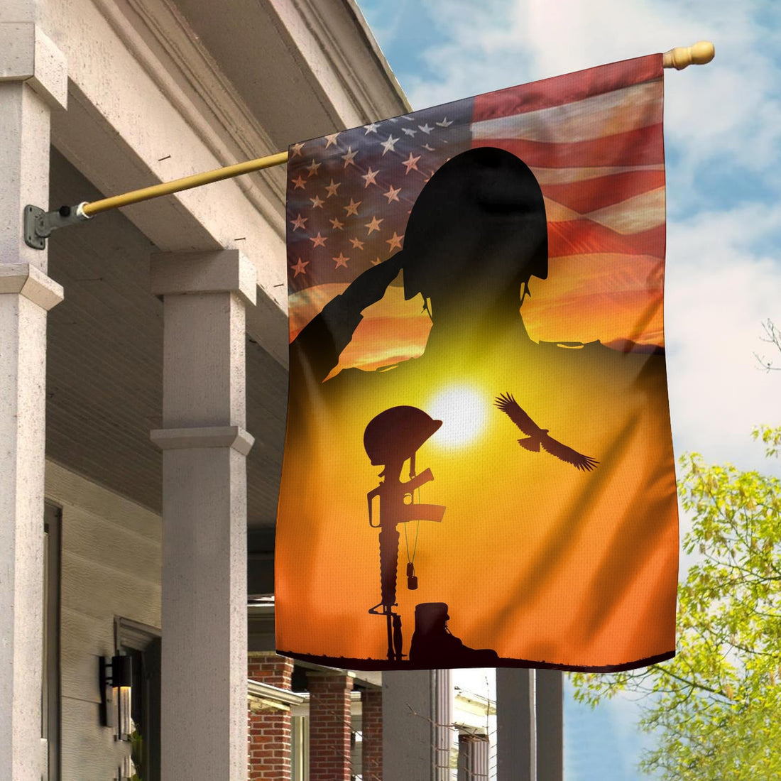 Remembering Our Veterans Flag PVC091105