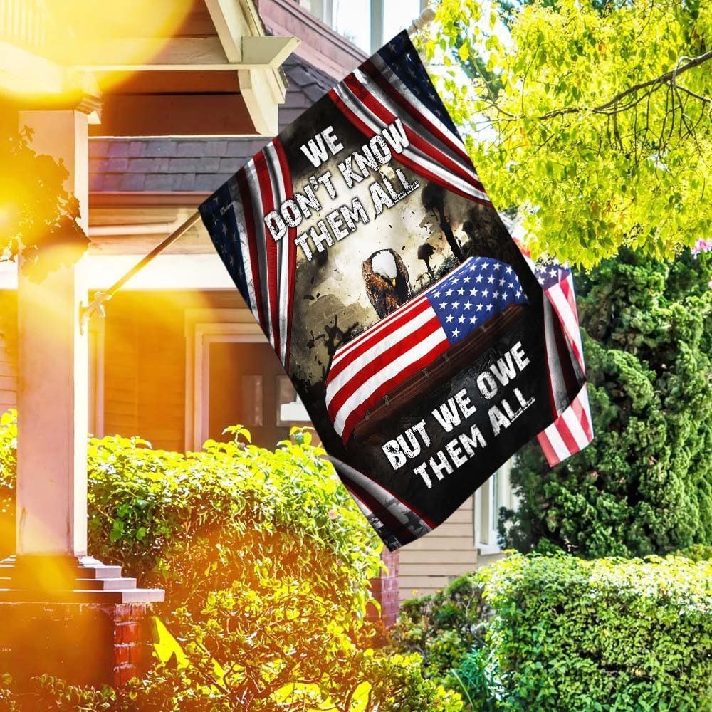 Premium We Own Them All Veteran Flag LTA280613