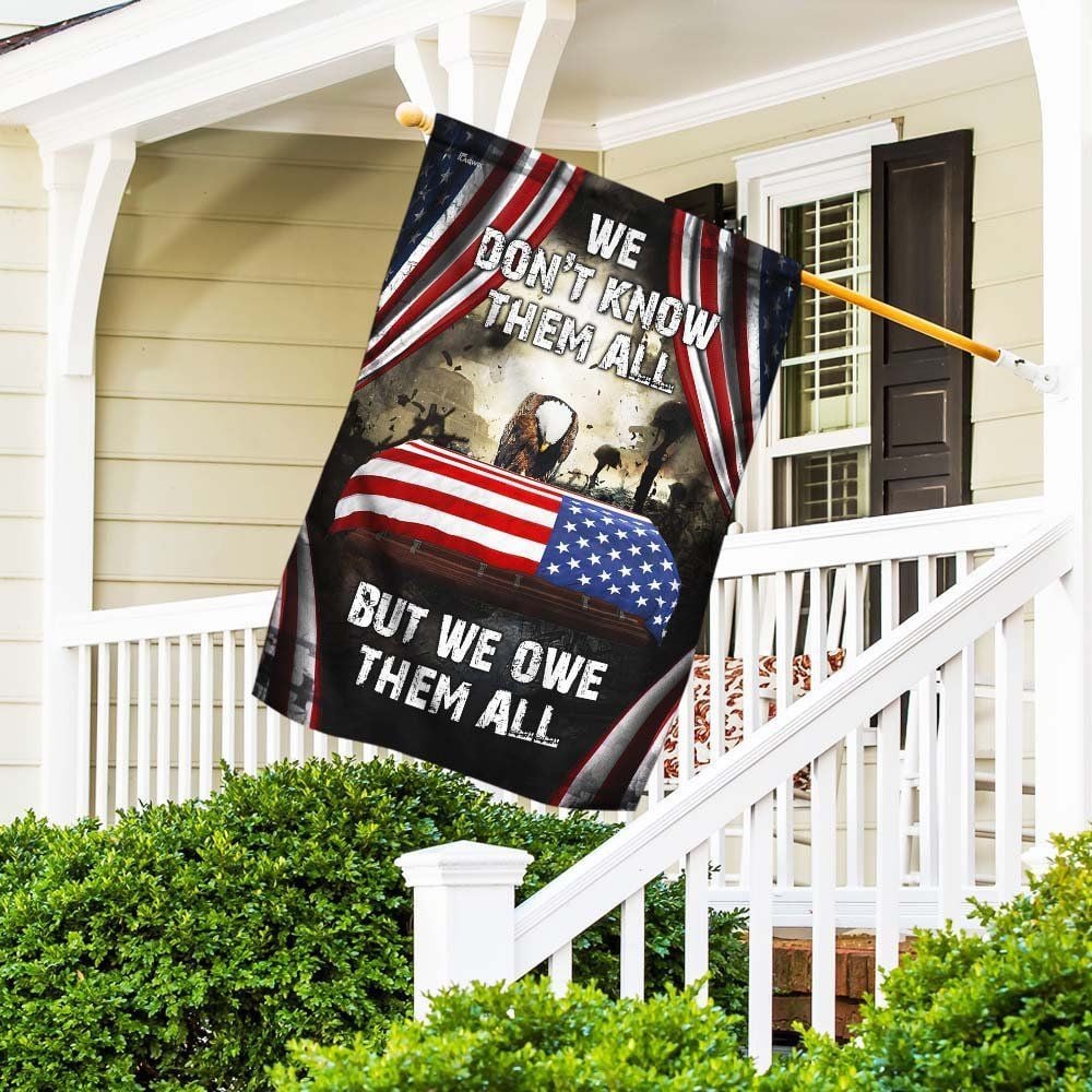 Premium We Own Them All Veteran Flag LTA280613