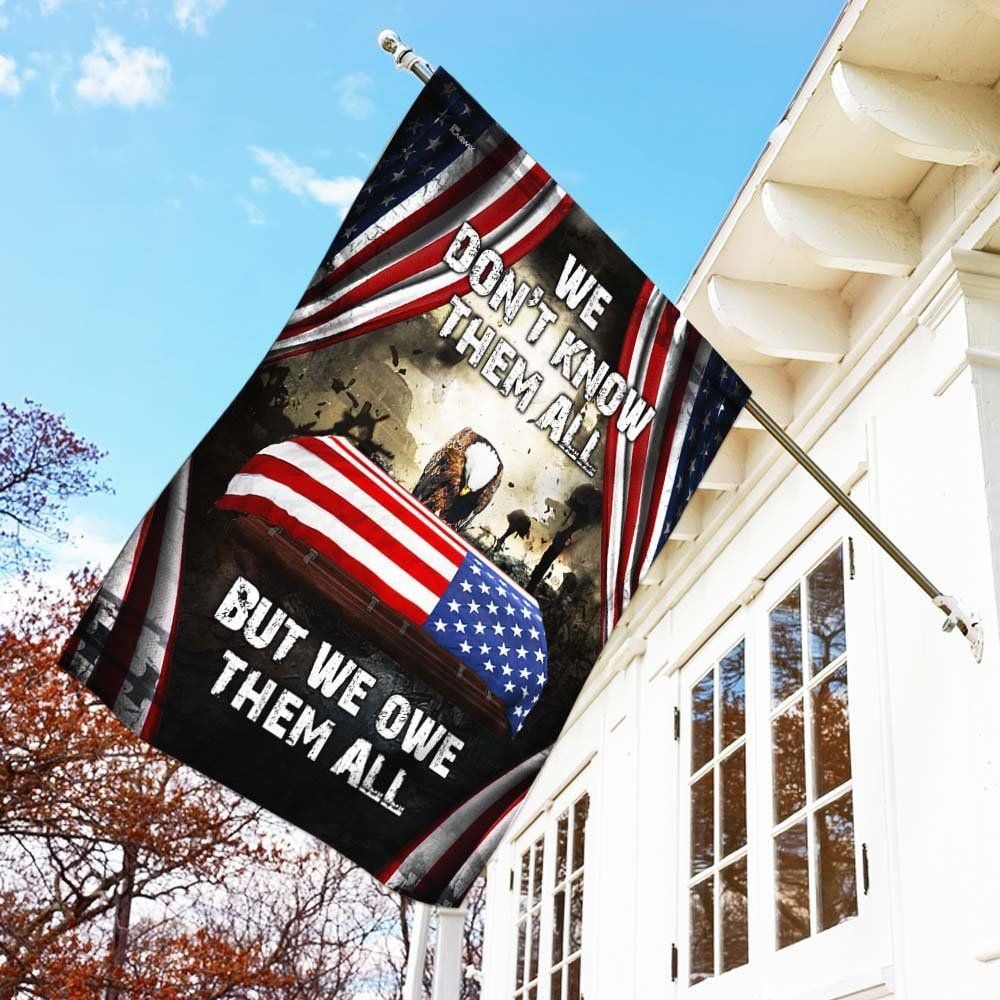 Premium We Own Them All Veteran Flag LTA280613