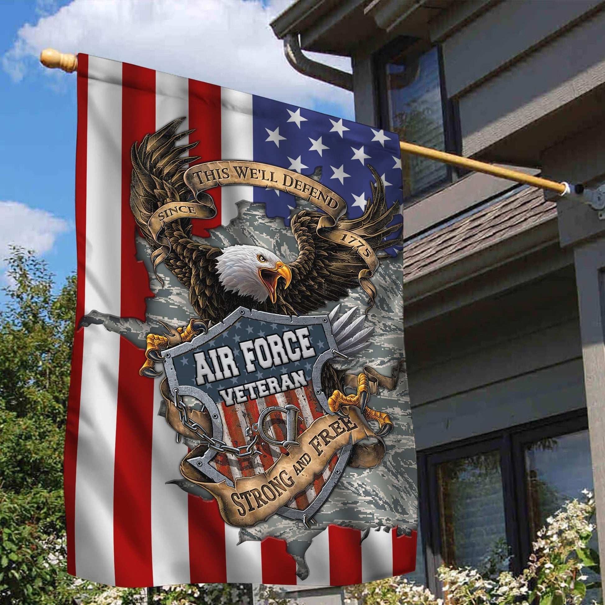 U.S Multiple Service Veteran Flag TVN070101