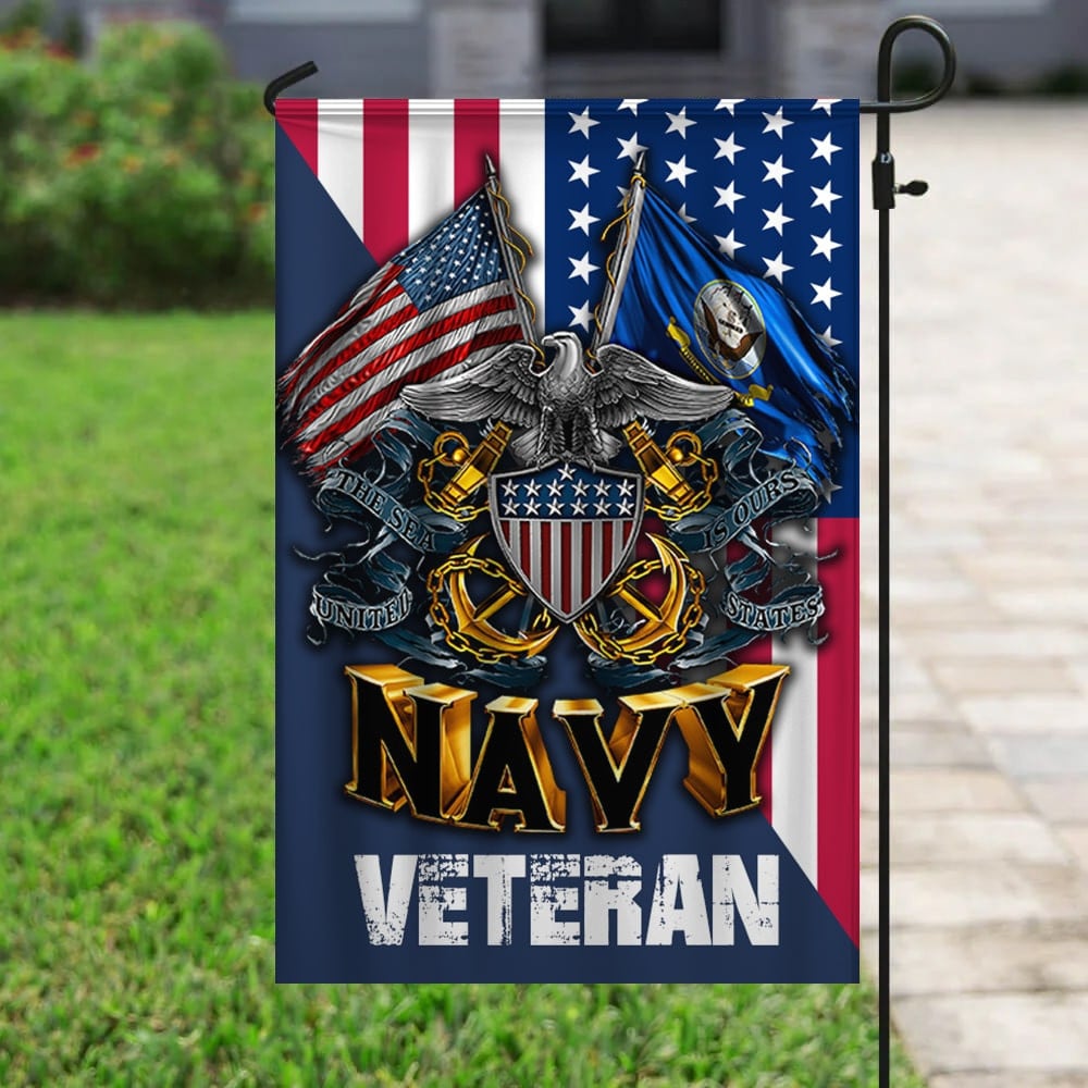 Premium Multiple US Military Services Veteran Flag PVC110101