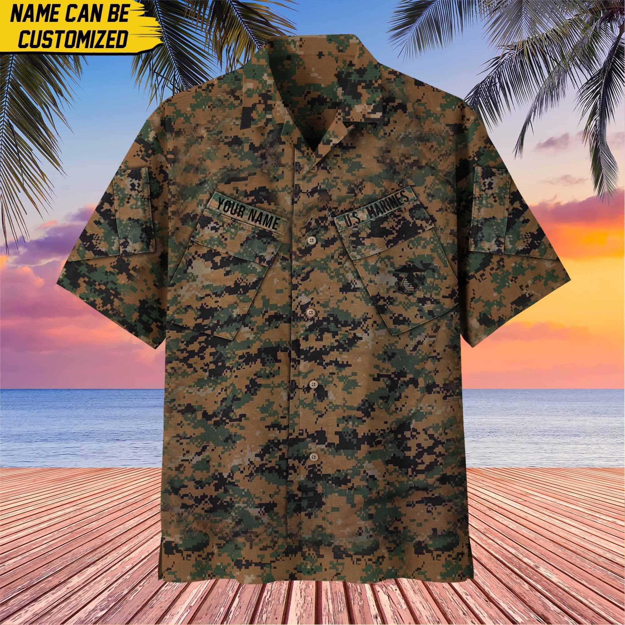 Premium Personalized US Veterans Hawaii Shirt PVC230501