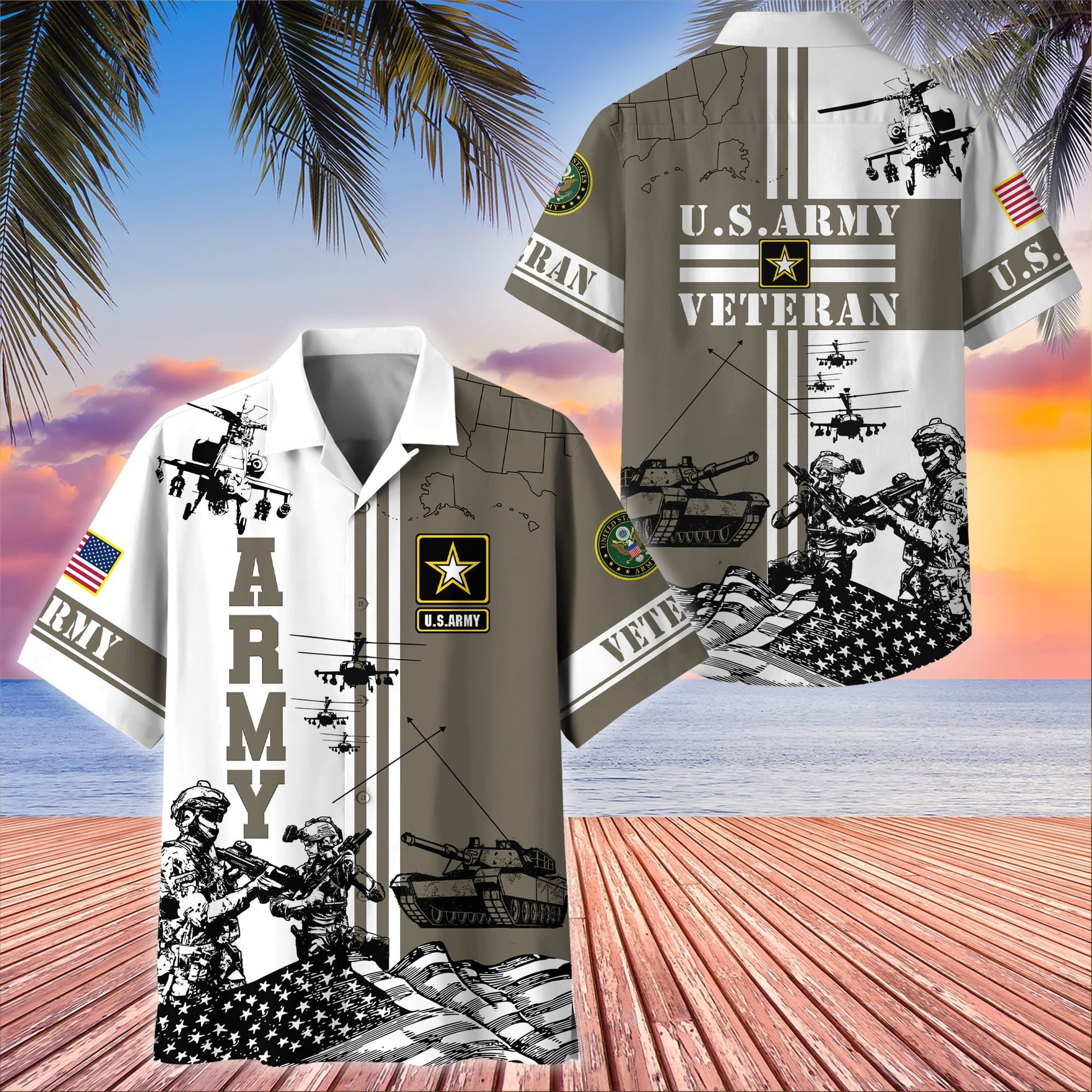 Premium Proudly Served US Veterans Hawaii Shirt NPVC020603