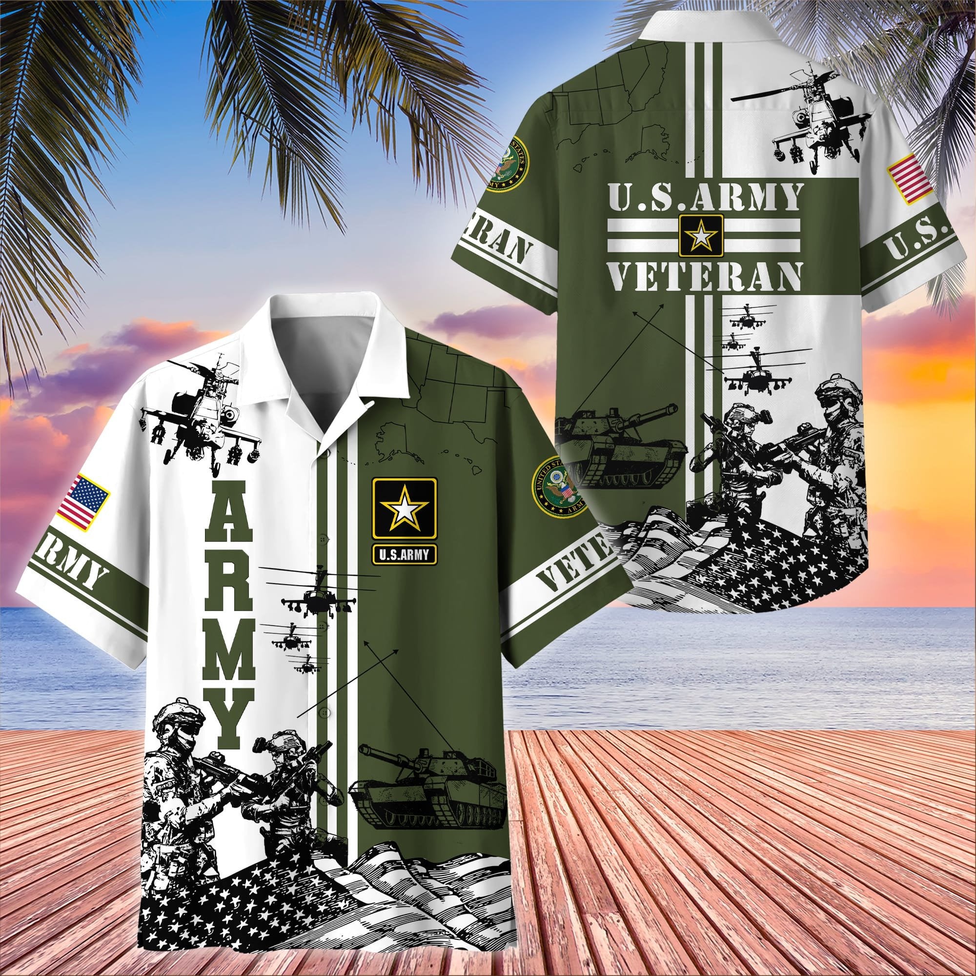 Premium Proudly Served US Veterans Hawaii Shirt NPVC020603