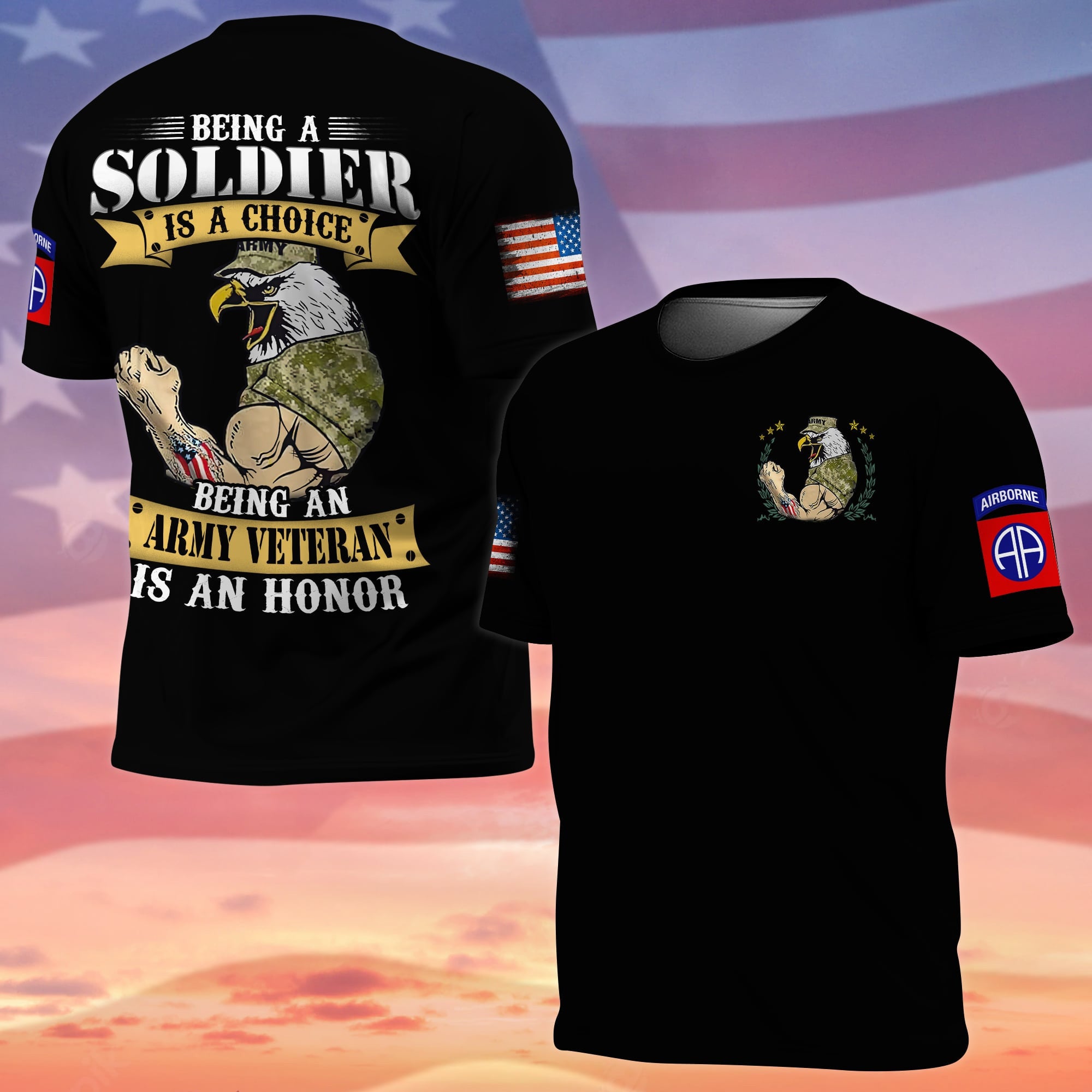 Premium 82nd Airborne T-Shirt NPVC070710