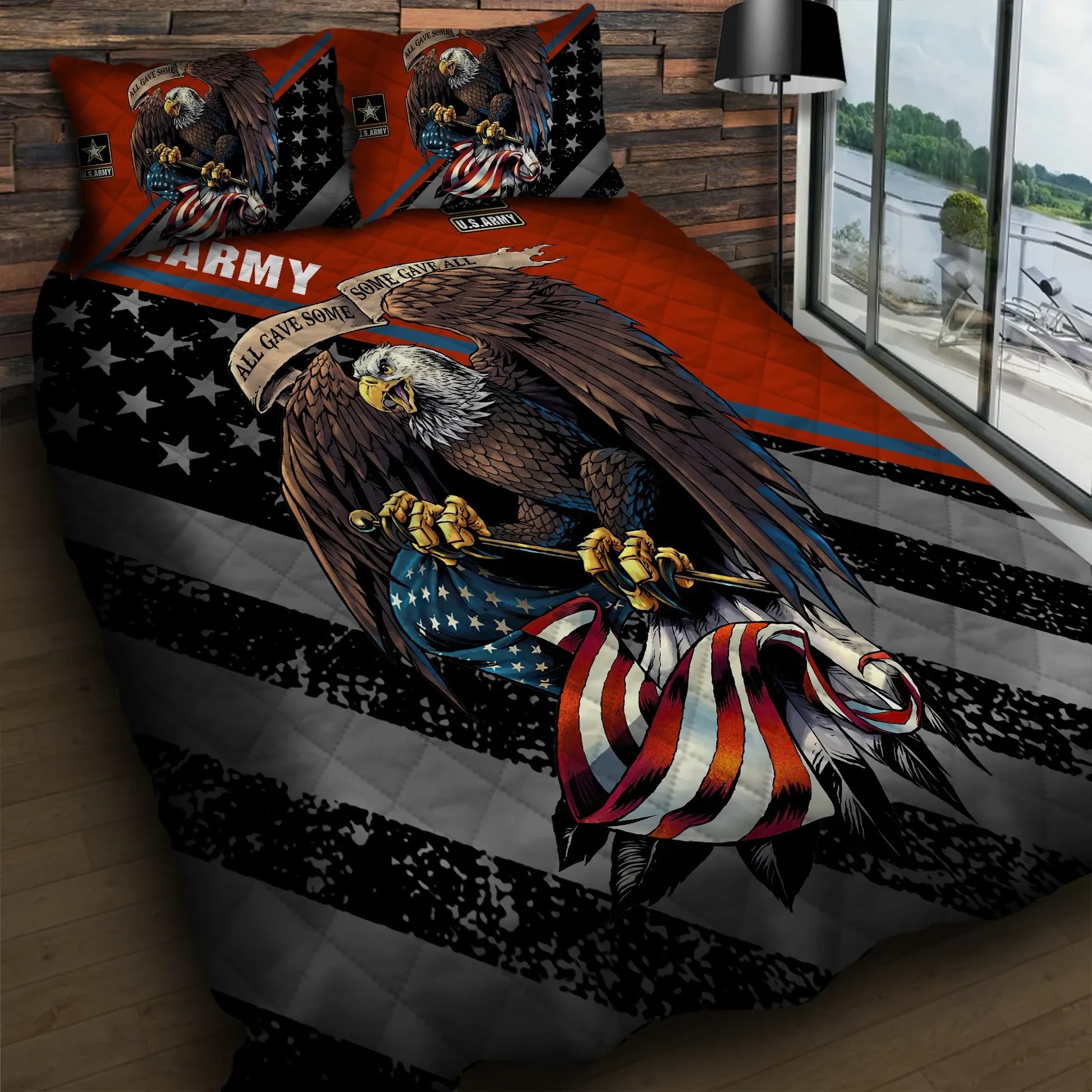 Premium Unique Veteran Bedding Set Ultra Soft TVN160403MH