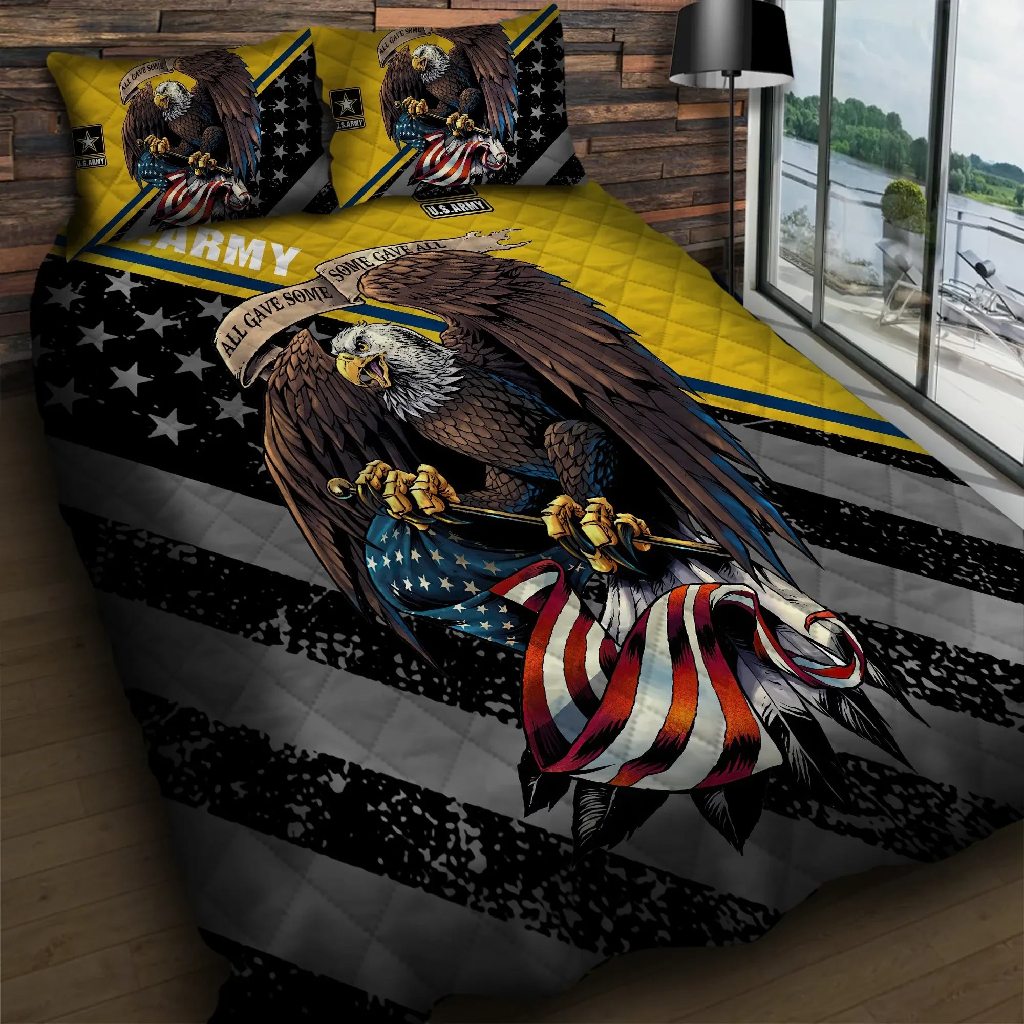 Premium Unique Veteran Bedding Set Ultra Soft TVN160403MH