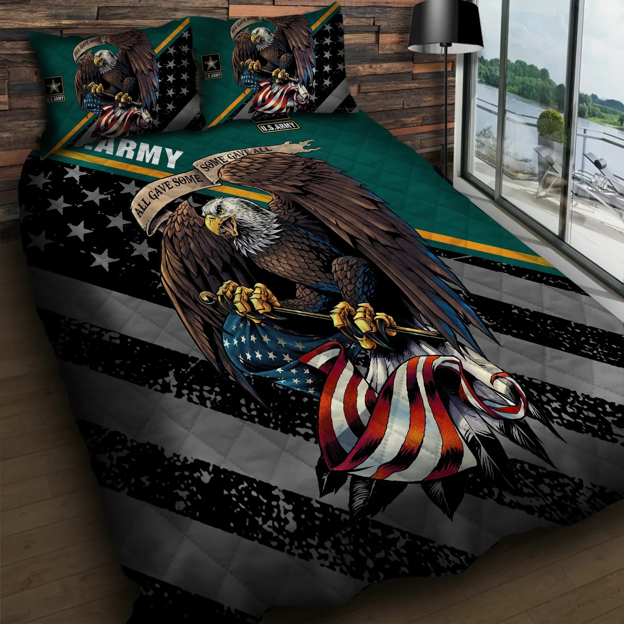 Premium Unique Veteran Bedding Set Ultra Soft TVN160403MH