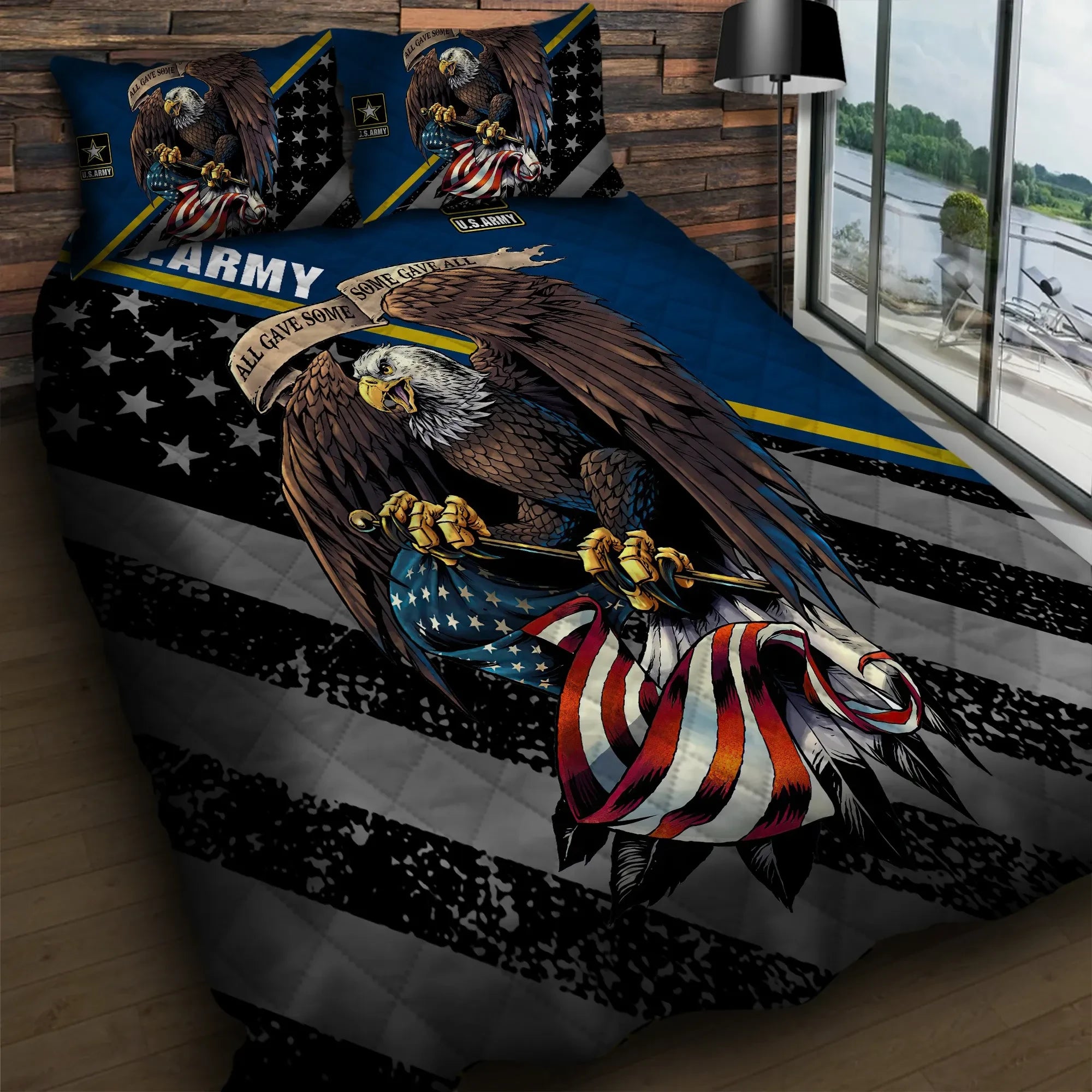 Premium Unique Veteran Bedding Set Ultra Soft TVN160403MH