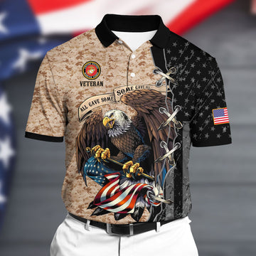 Premium U.S Marine 2 Polo All Over Printed NDT070814XX