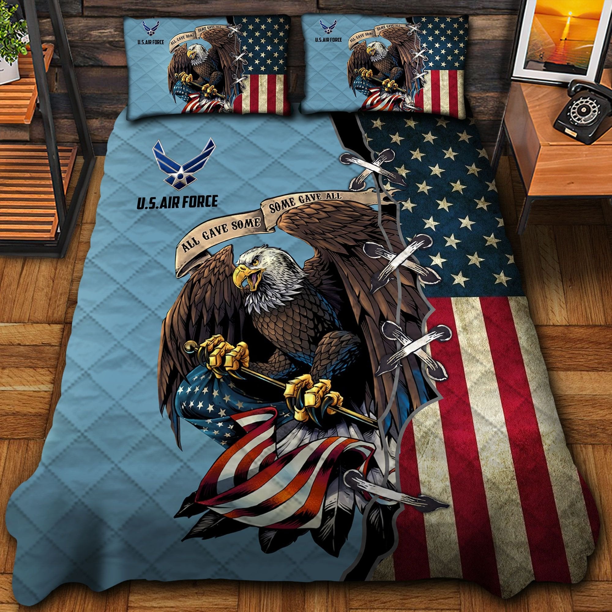 Premium U.S Air Force Polo All Over Printed NDT070705XX