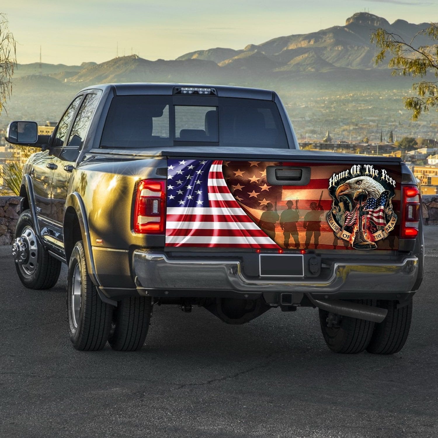 Forever Title Veteran Truck Wrap TVN271002