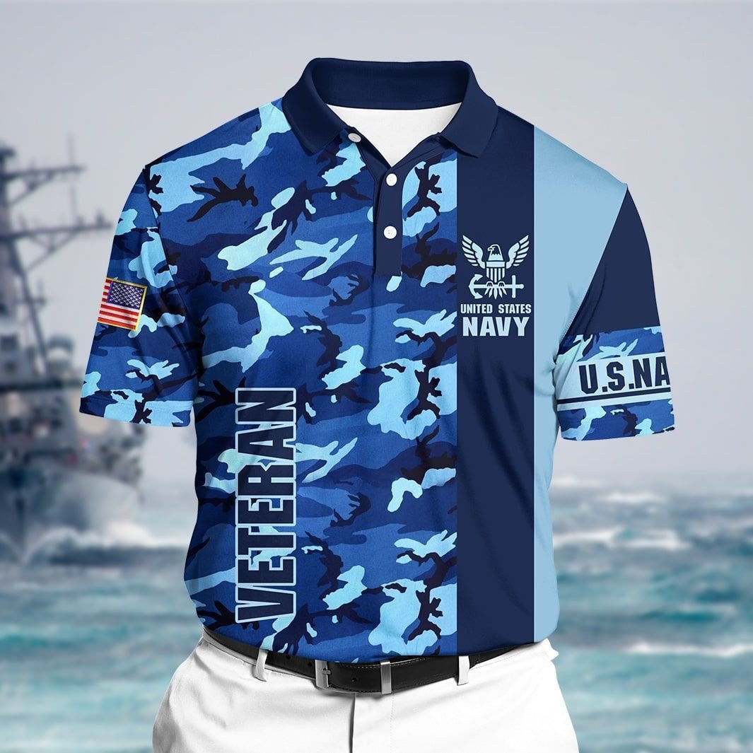 Premium Unique Veteran Polo Ultra Soft and Comfort VDT180504TR