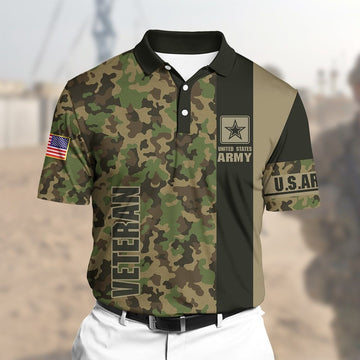 Premium Unique Veteran Polo Ultra Soft and Comfort VDT180502TR