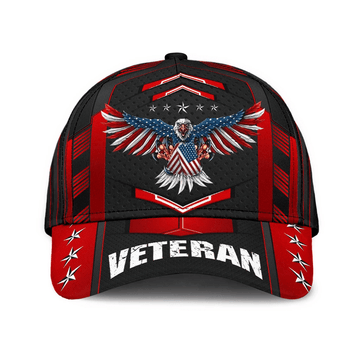 Veteran Eagle Classic Cap 3D