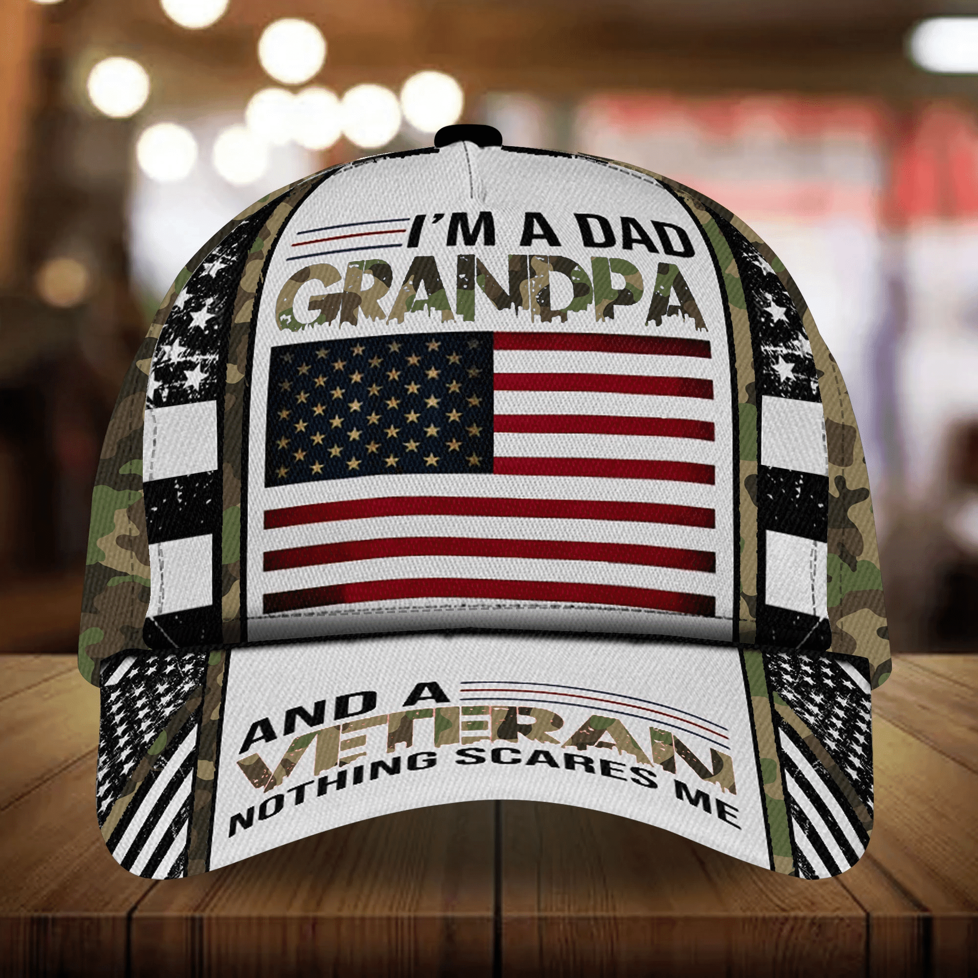 The Best Veteran Cap 3D Cotton Camo | NVT041111