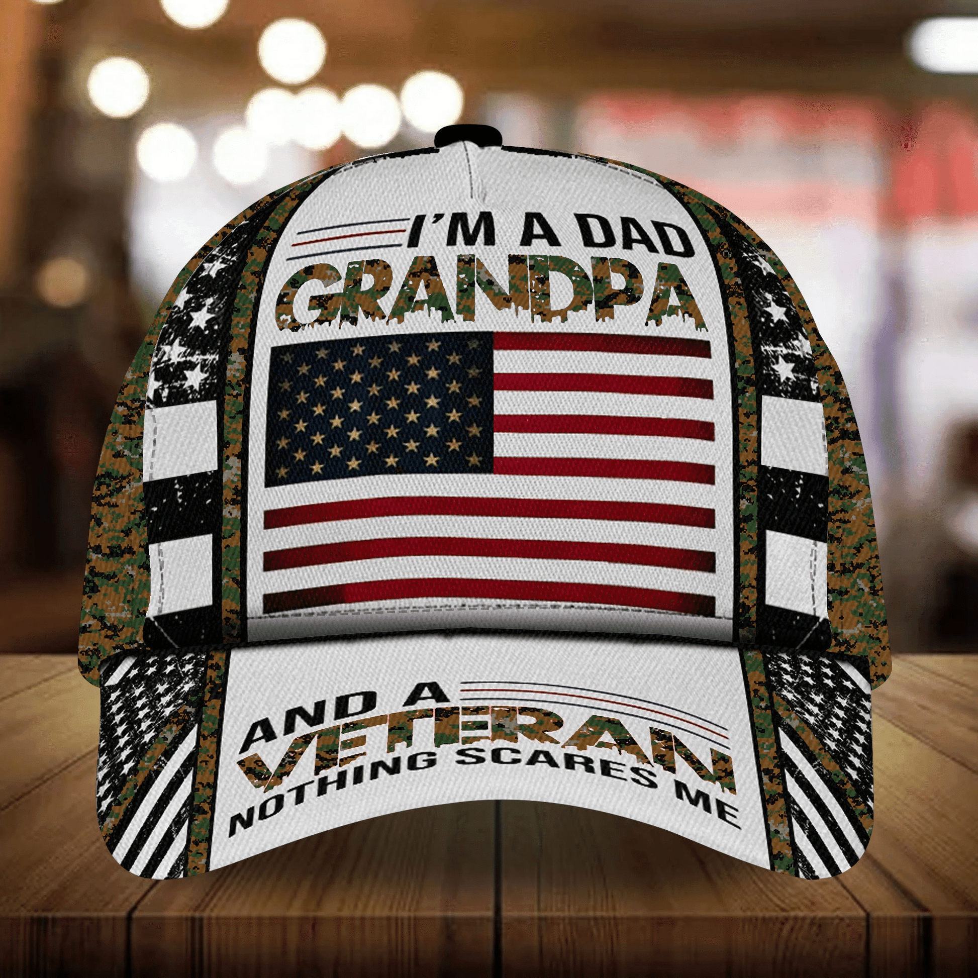 The Best Veteran Cap 3D Cotton Camo | NVT041111