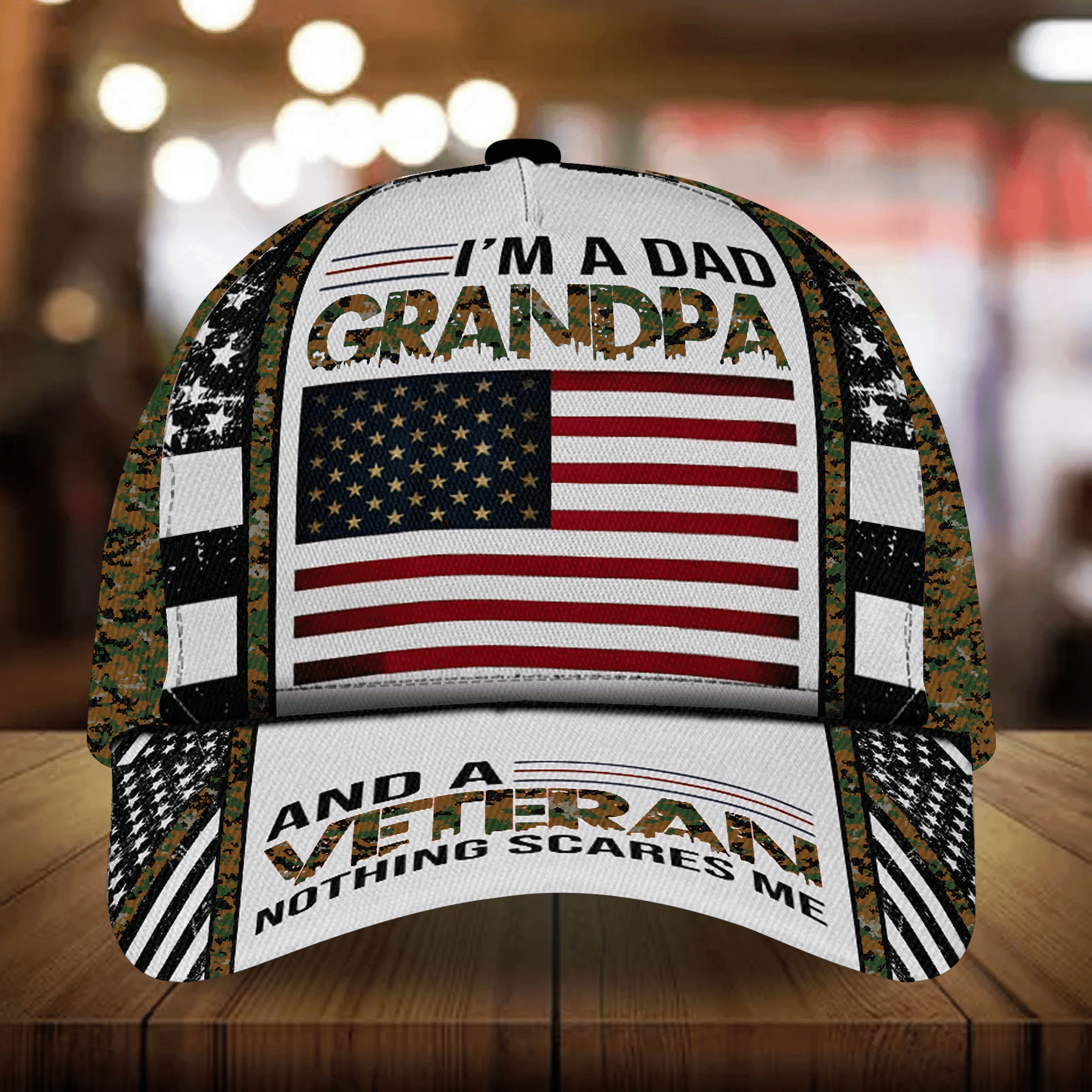 The Best Veteran Cap 3D Cotton Camo | NVT041111
