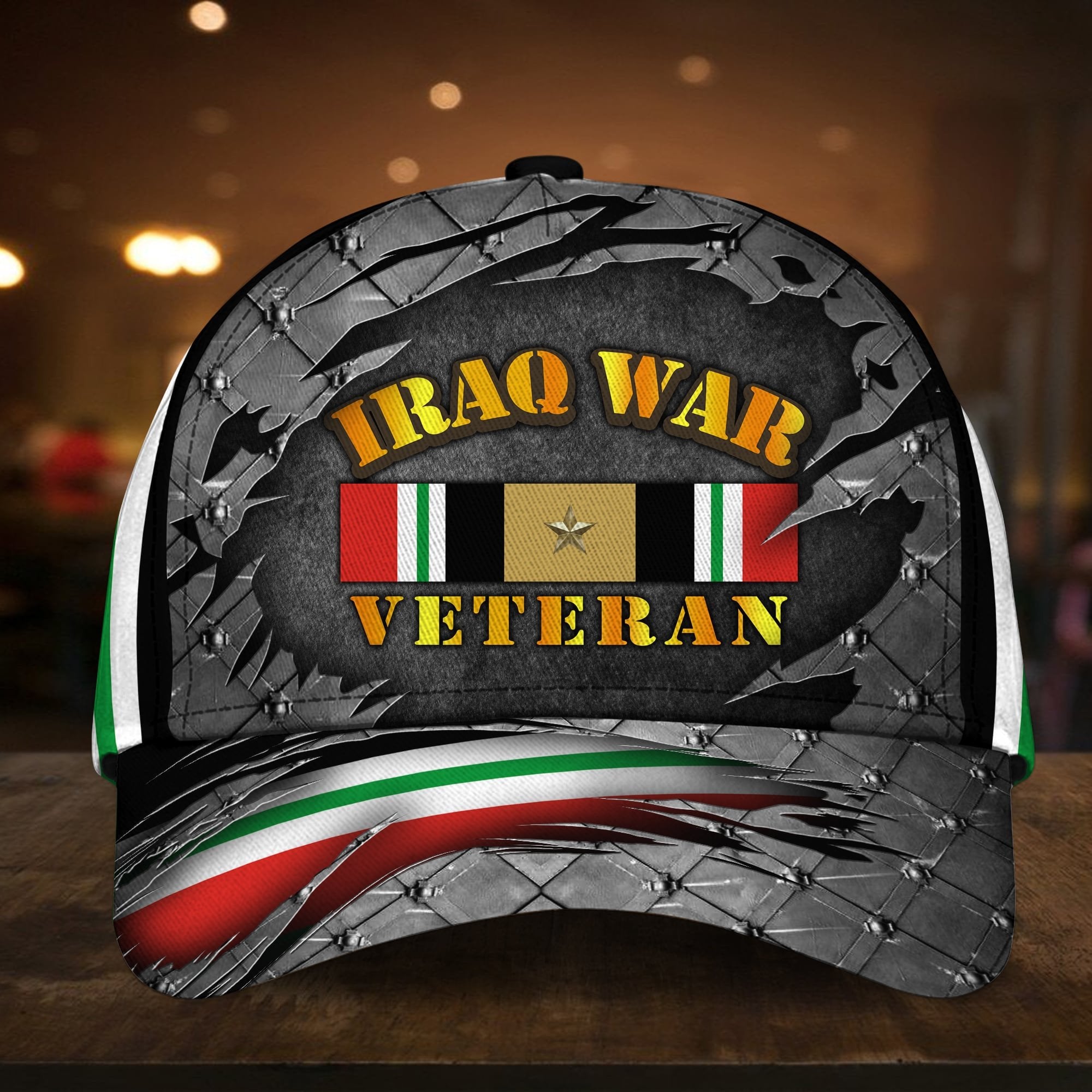 The Vietnam, Gulf, Iraq, Afghanistan Wars Caps PVC021001