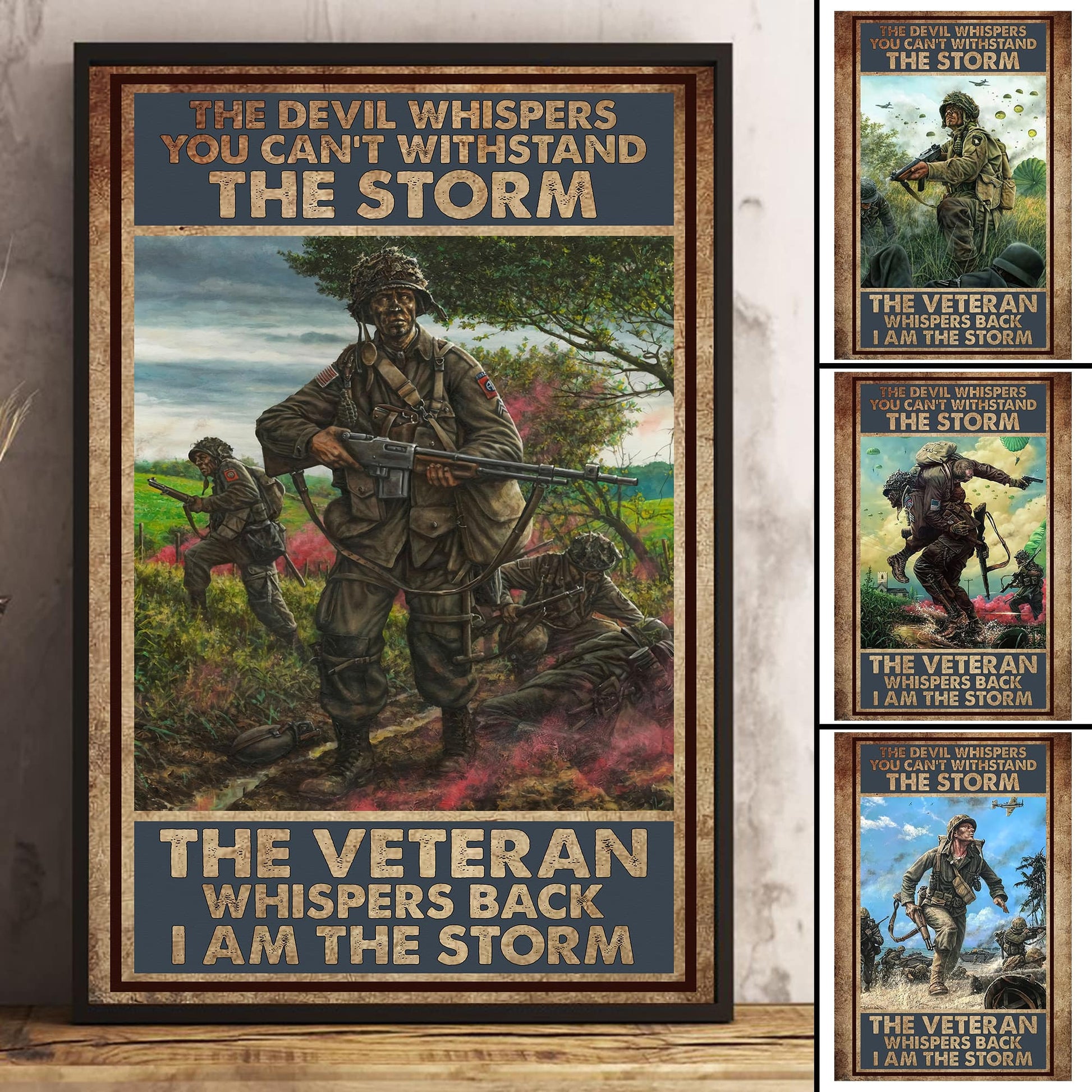 Unique I Am The Storm Canvas TVN041104