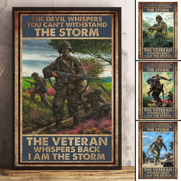 Unique I Am The Storm Canvas TVN041104