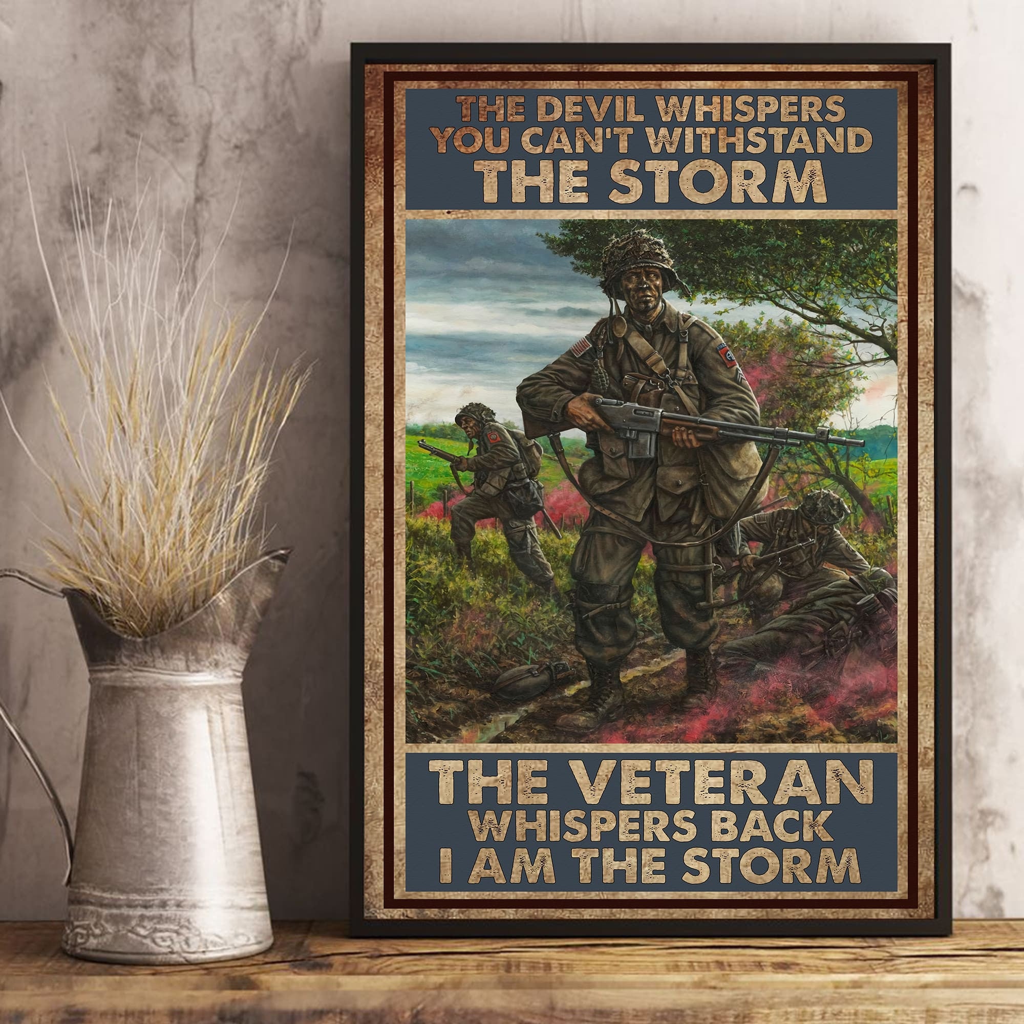 Unique I Am The Storm Canvas TVN041104