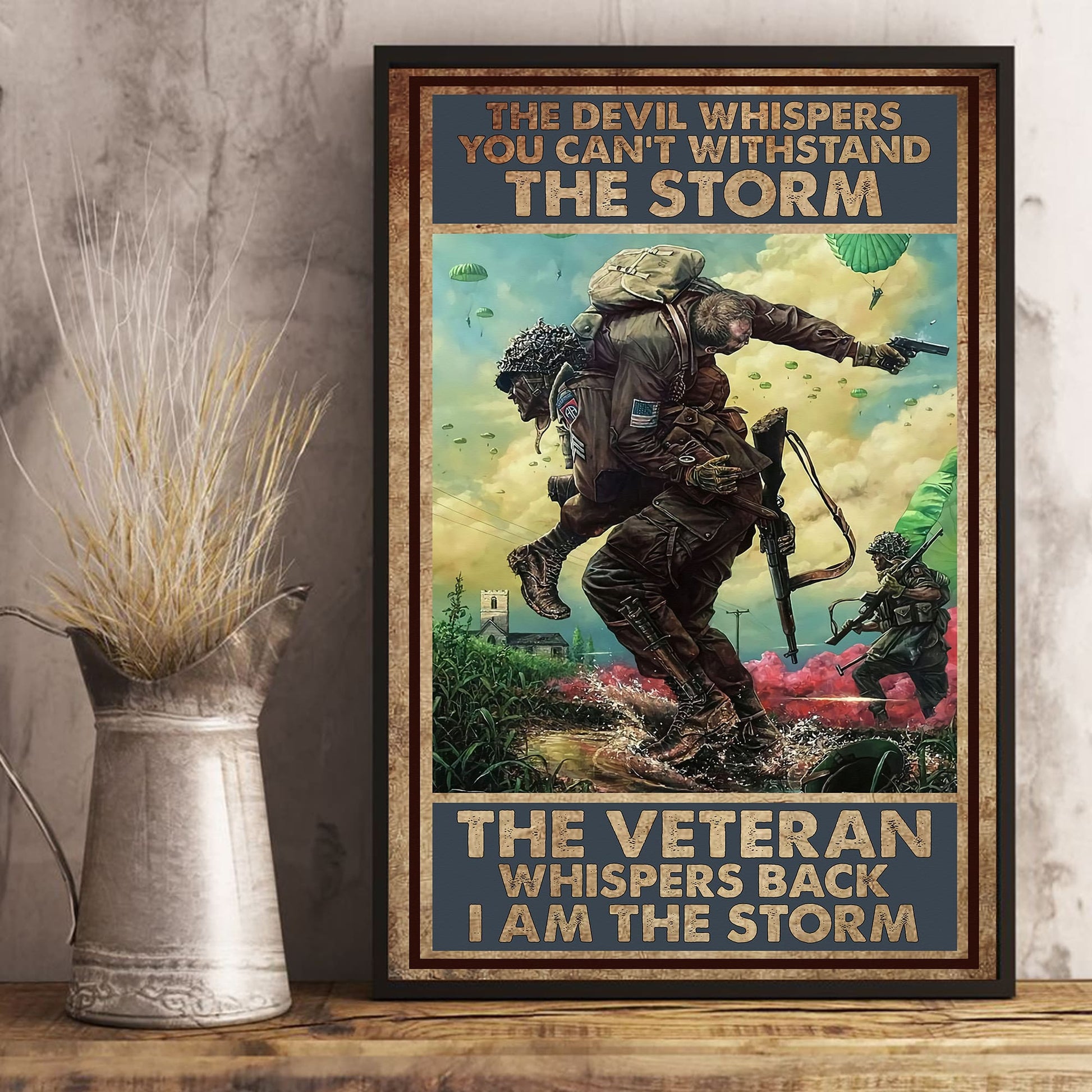 Unique I Am The Storm Canvas TVN041104