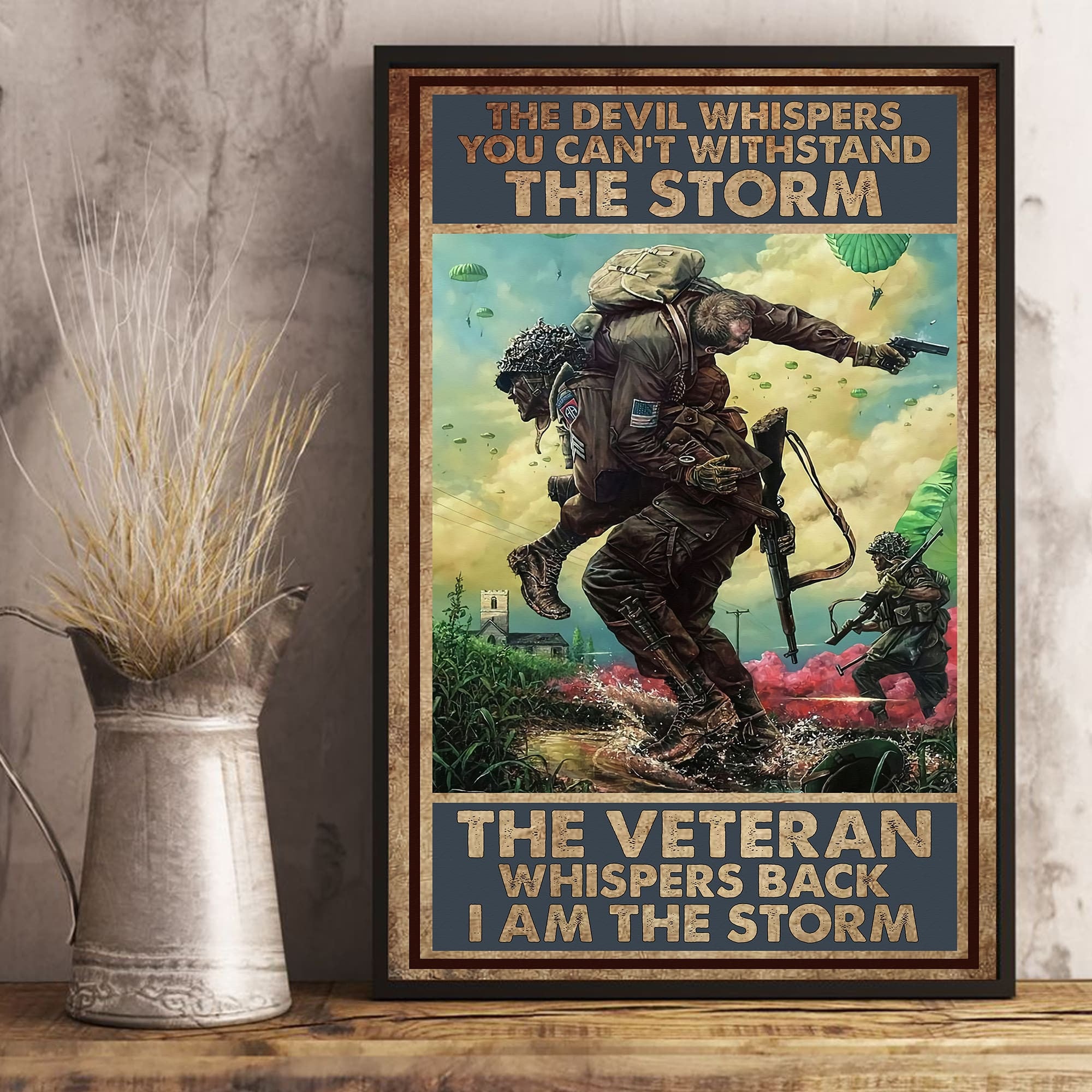 Unique I Am The Storm Canvas TVN041104