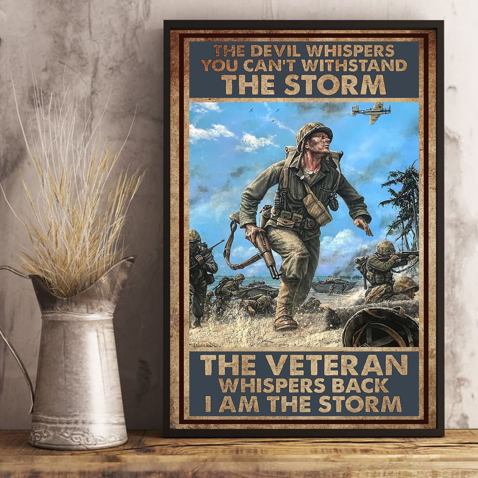 Unique I Am The Storm Canvas TVN041104