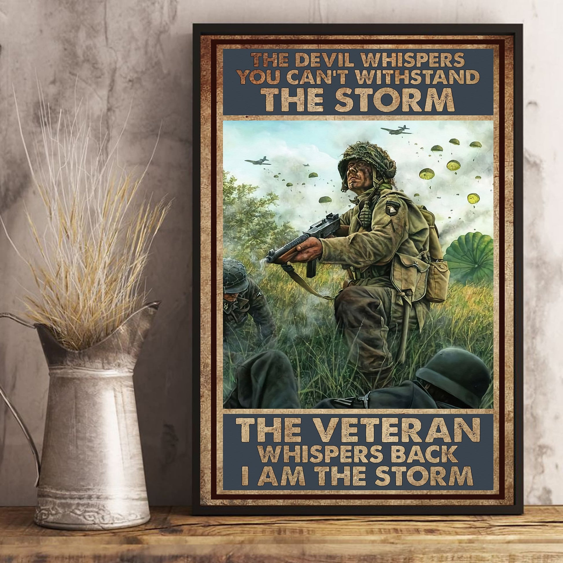 Unique I Am The Storm Canvas TVN041104