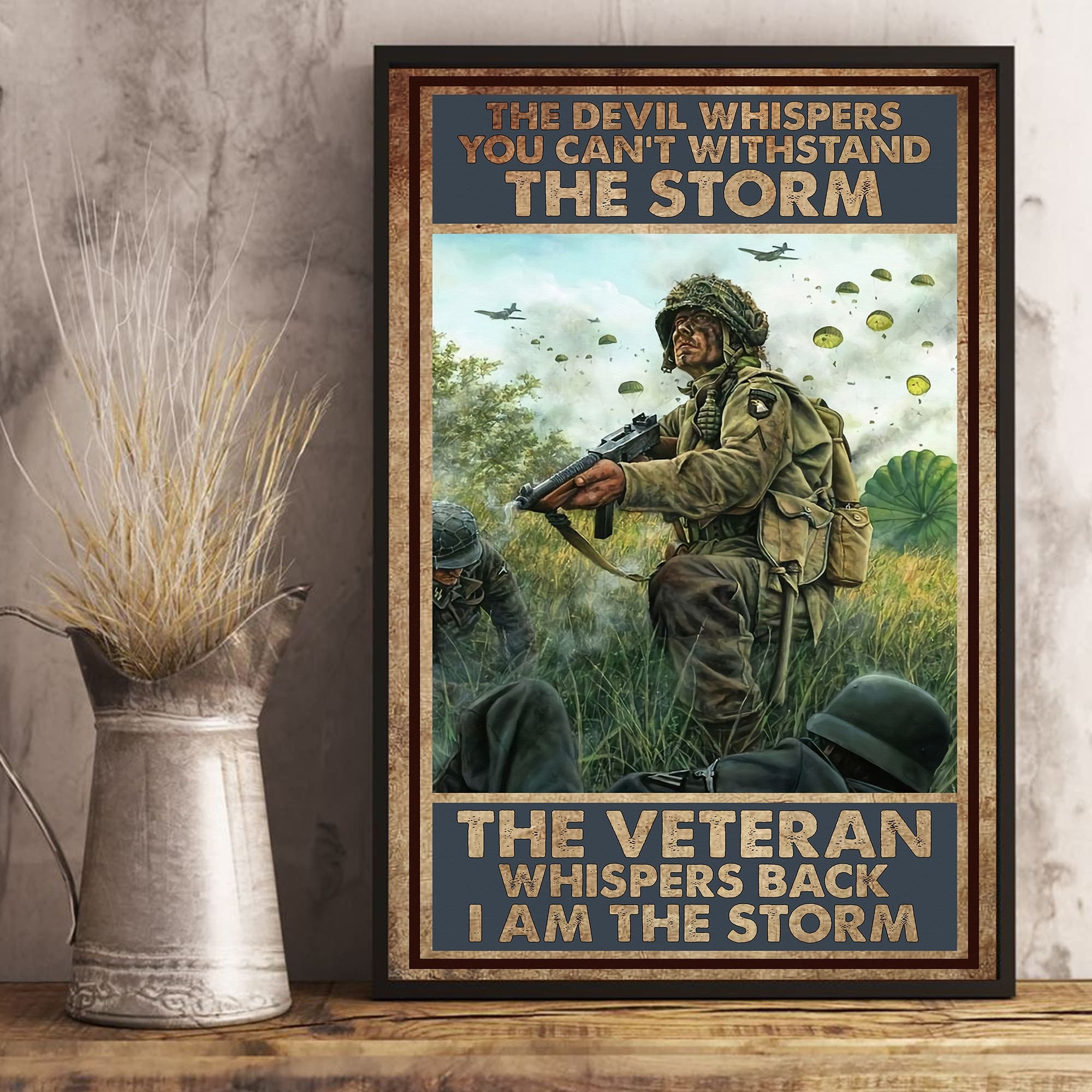 Unique I Am The Storm Canvas TVN041104
