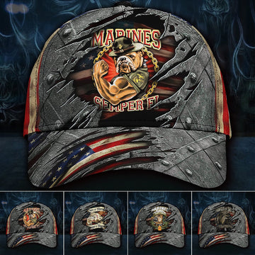 Premium Unique U.S Marine Corps Veteran Cap PVC061102