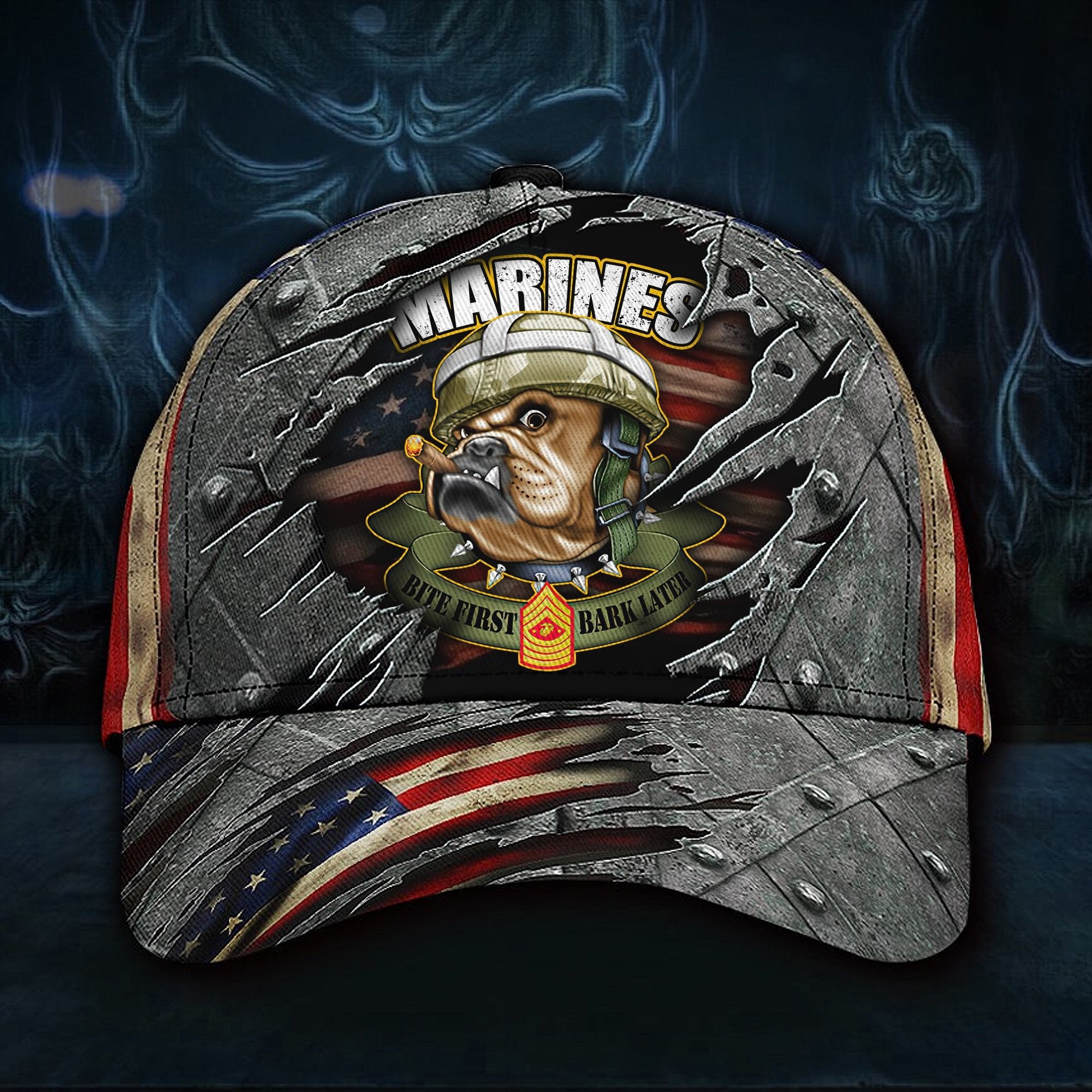 Premium Unique U.S Marine Corps Veteran Cap PVC061102