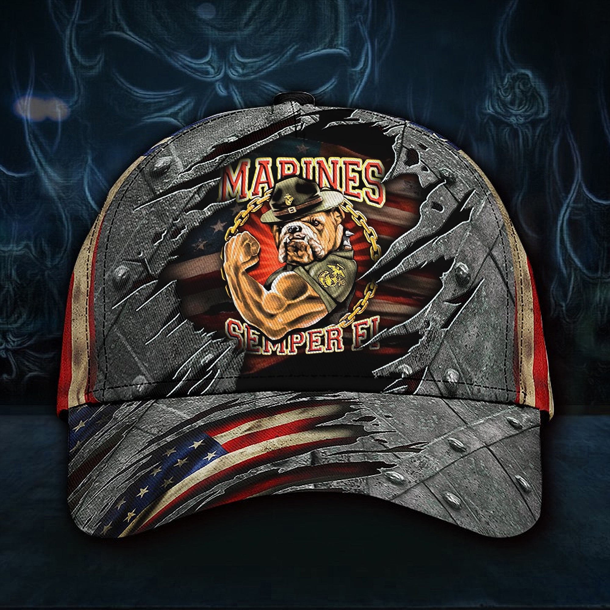 Premium Unique U.S Marine Corps Veteran Cap PVC061102