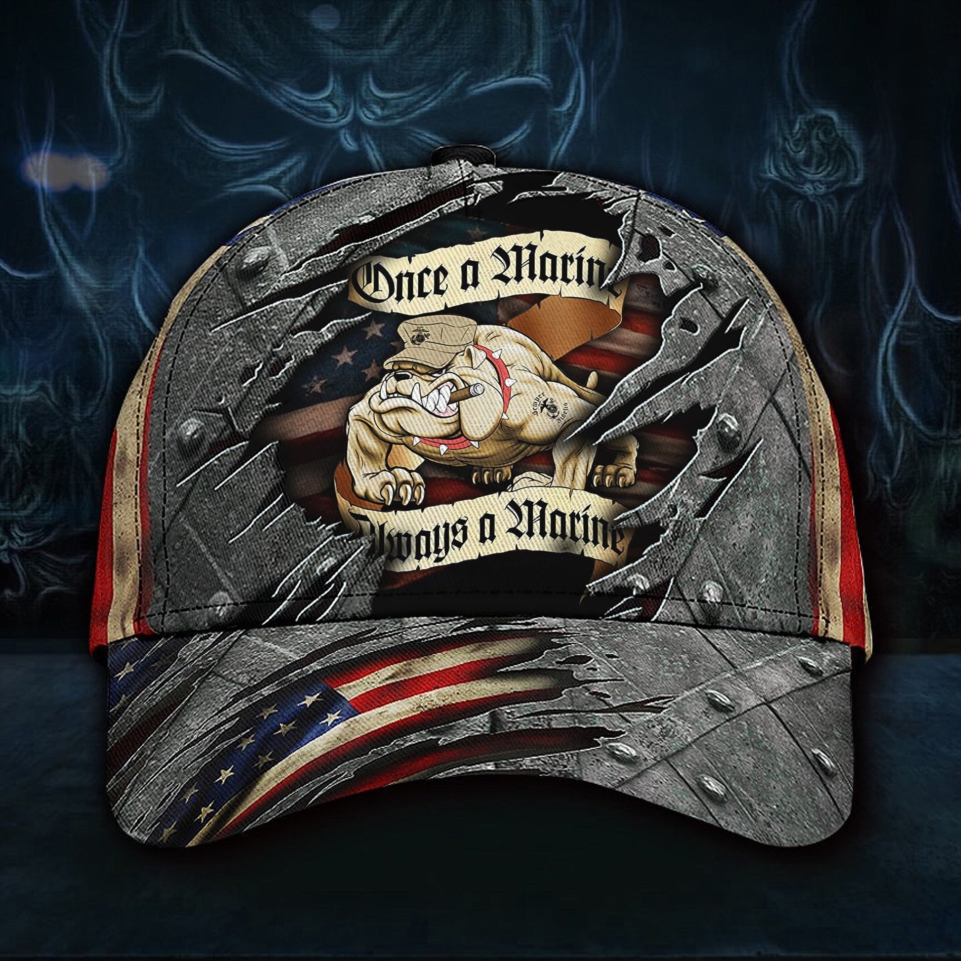 Premium Unique U.S Marine Corps Veteran Cap PVC061102