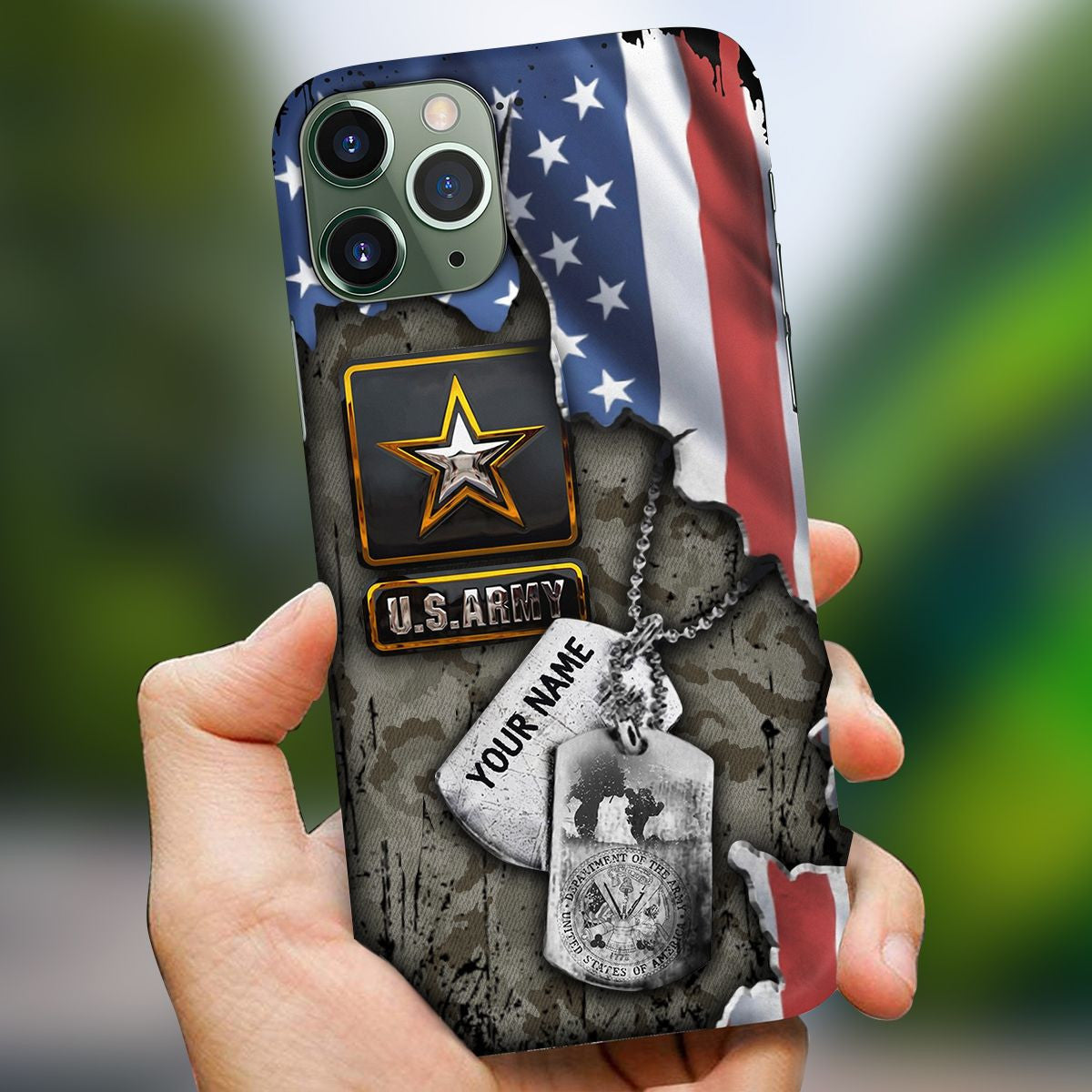 Premium Unique U.S Army 4 Ip Case DNH060796MH