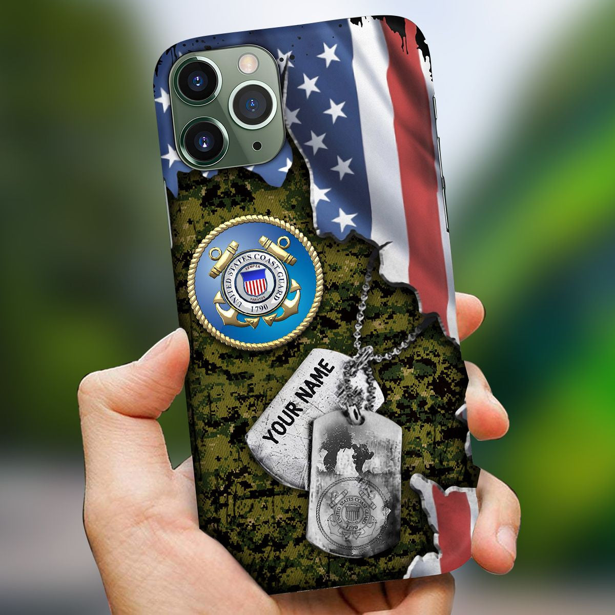 Premium Unique U.S Cost Guard Ip Case DNH060790MH