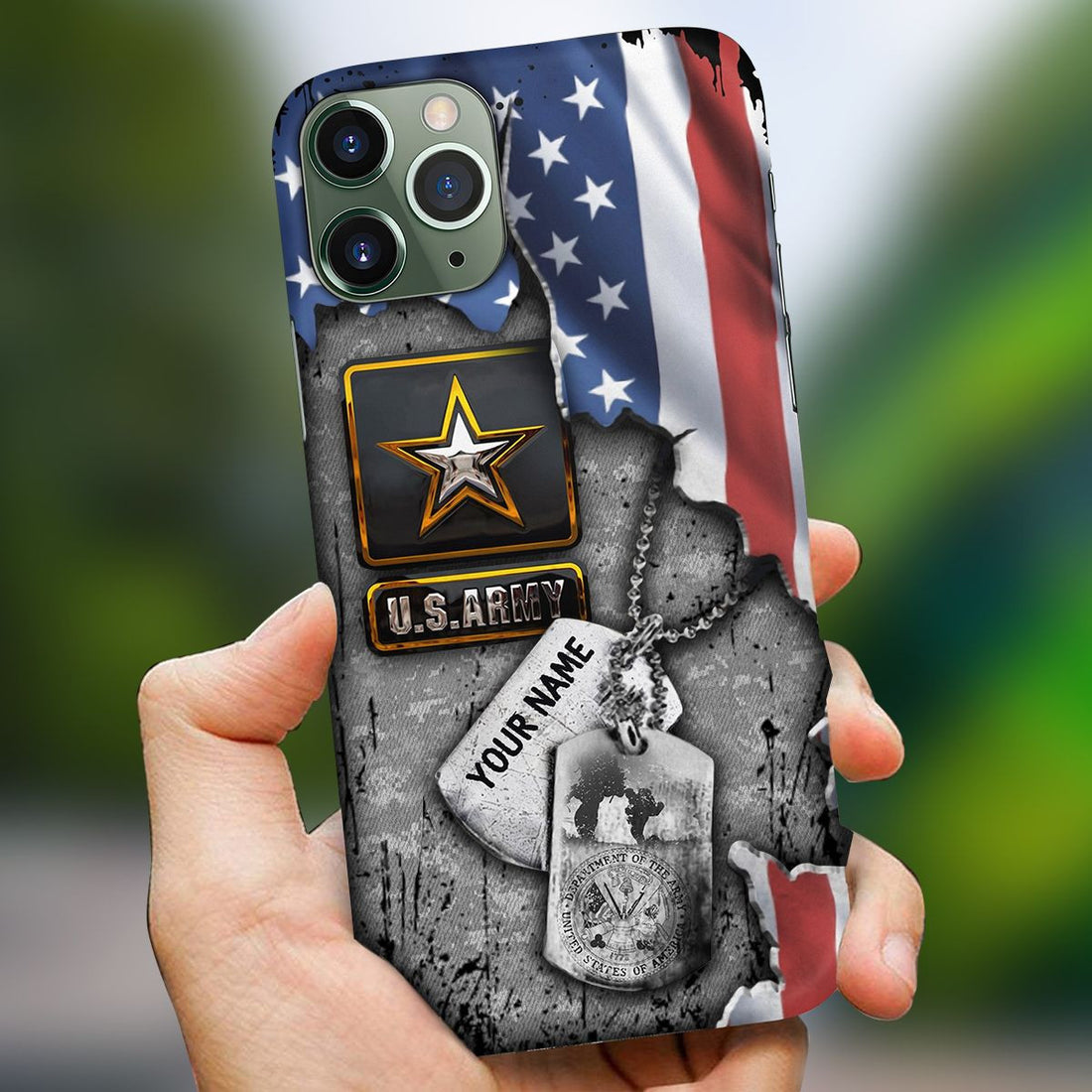 Premium Unique U.S Army 2 Ip Case DNH060798MH