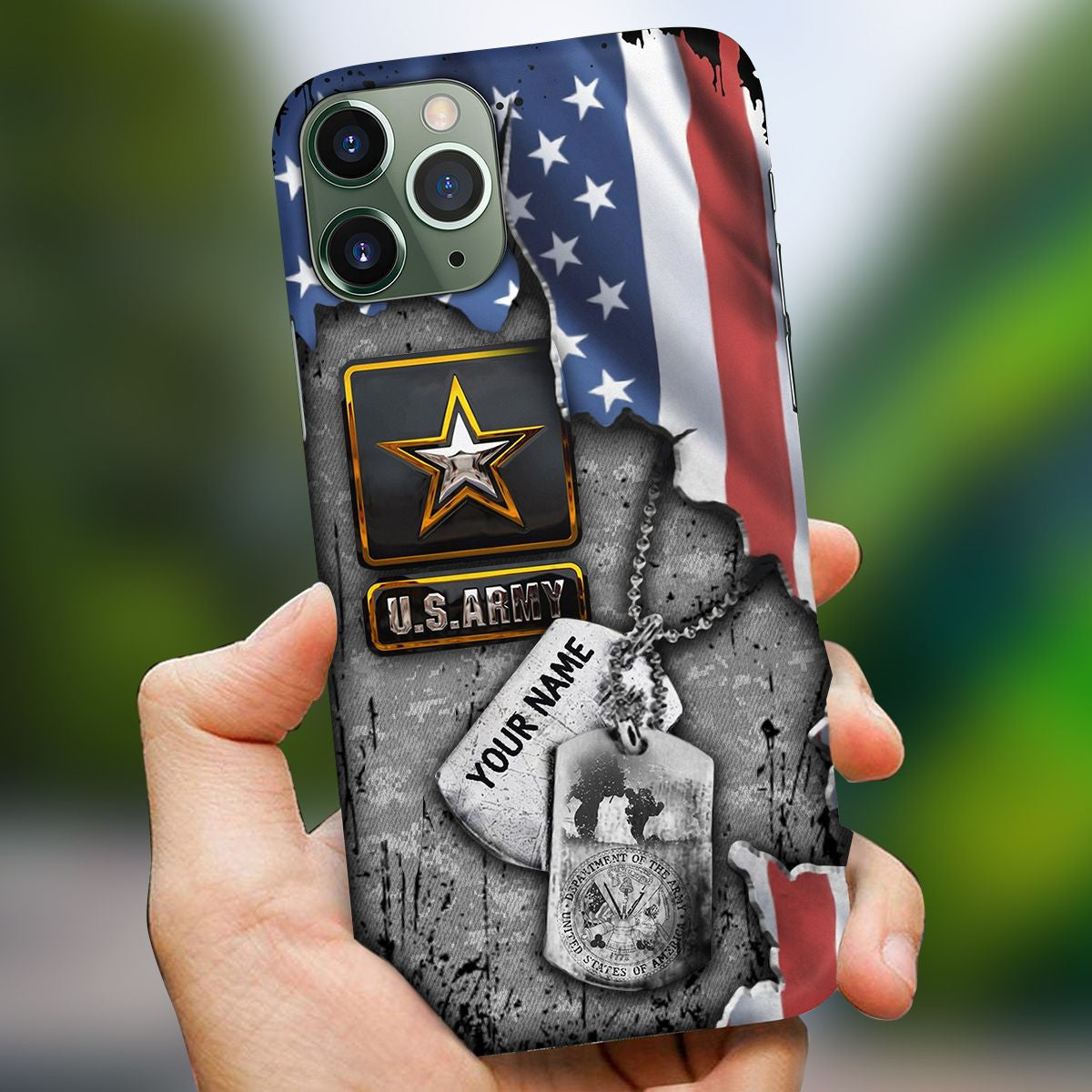 Premium Unique U.S Army 2 Ip Case DNH060798MH