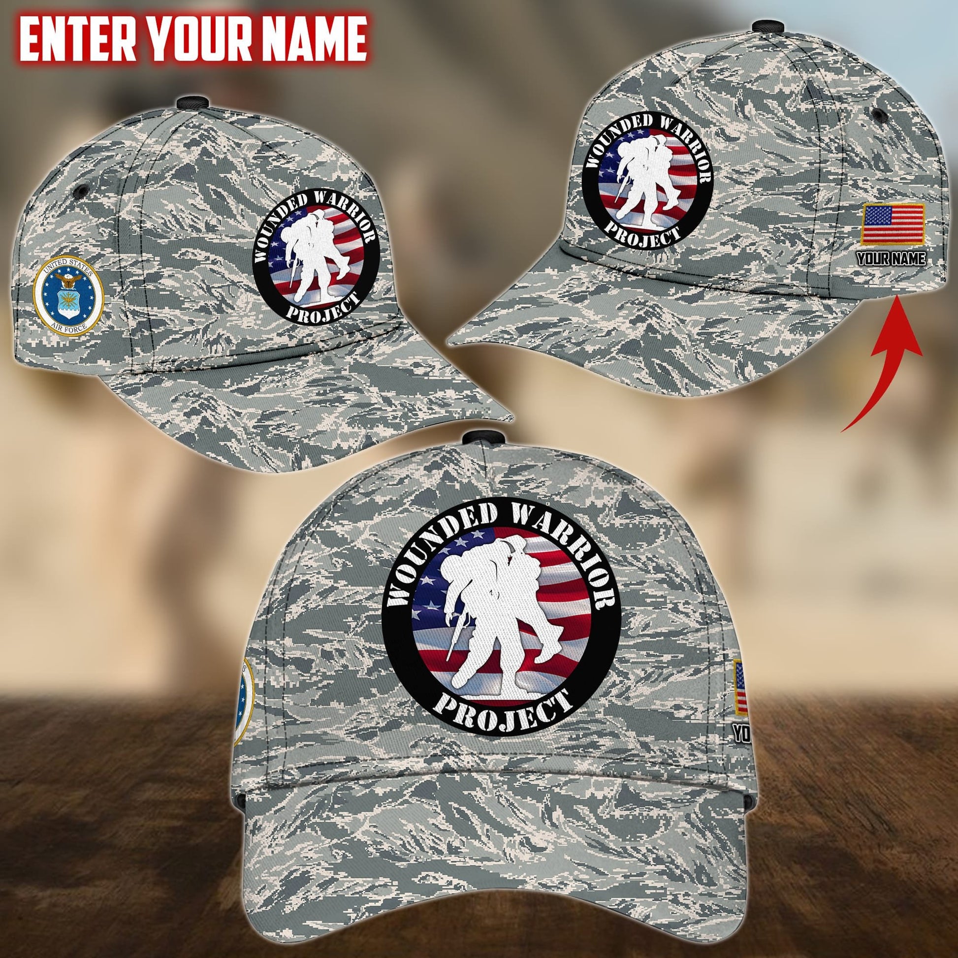 Unique Wounded Warrior Project Cap TVN120101