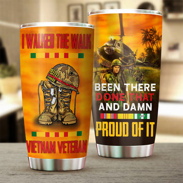 Proud Vietnam Veteran Tumbler TVN160101