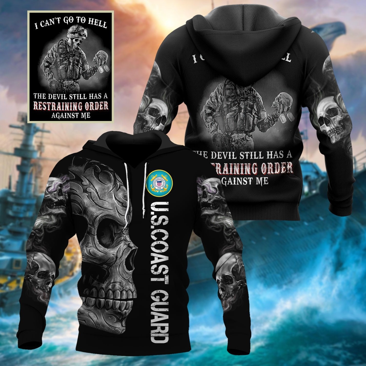 Premium U.S Veteran Hoodie TVN230103