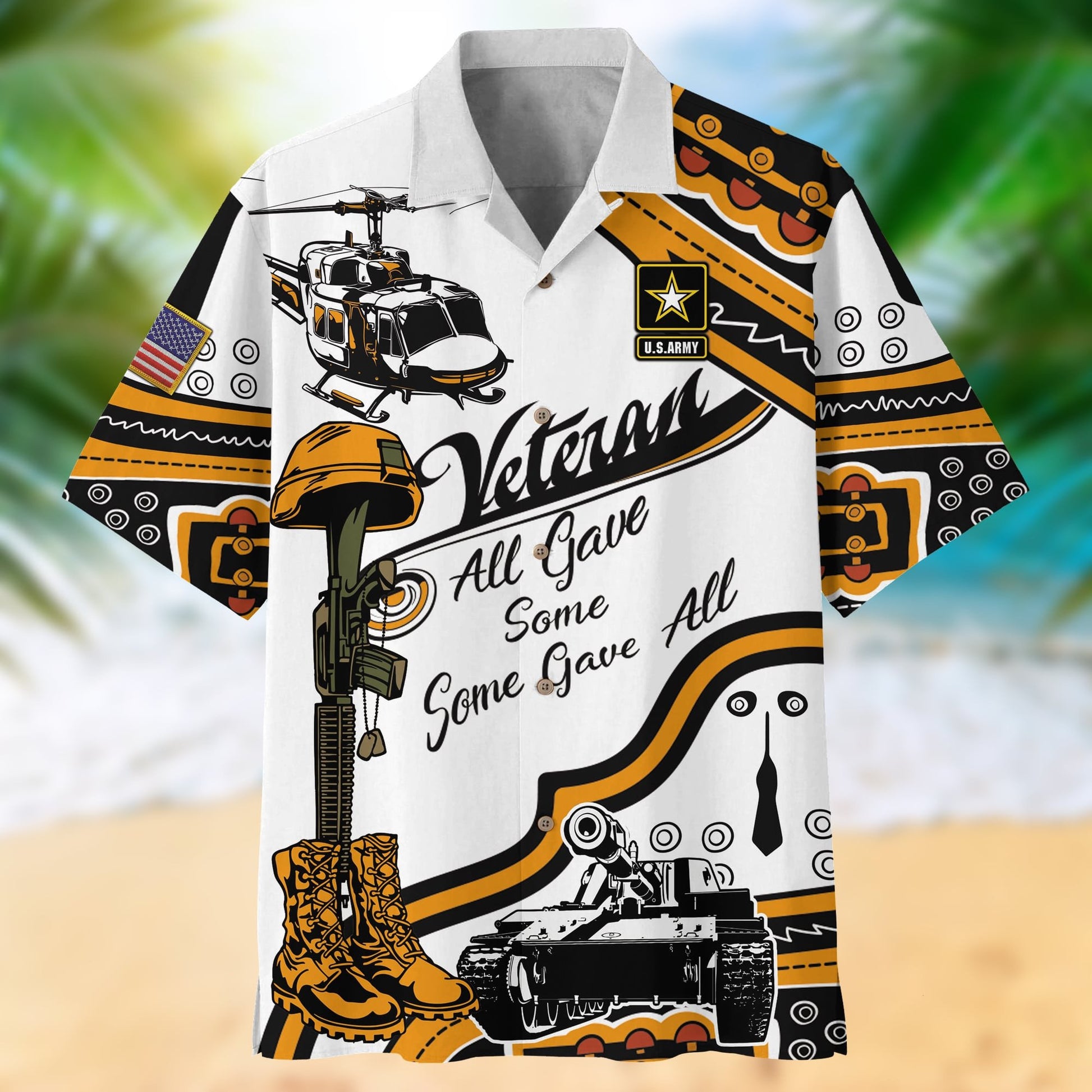 Premium U.S Multiple Service Veteran Hawaii Shirt PVC210202