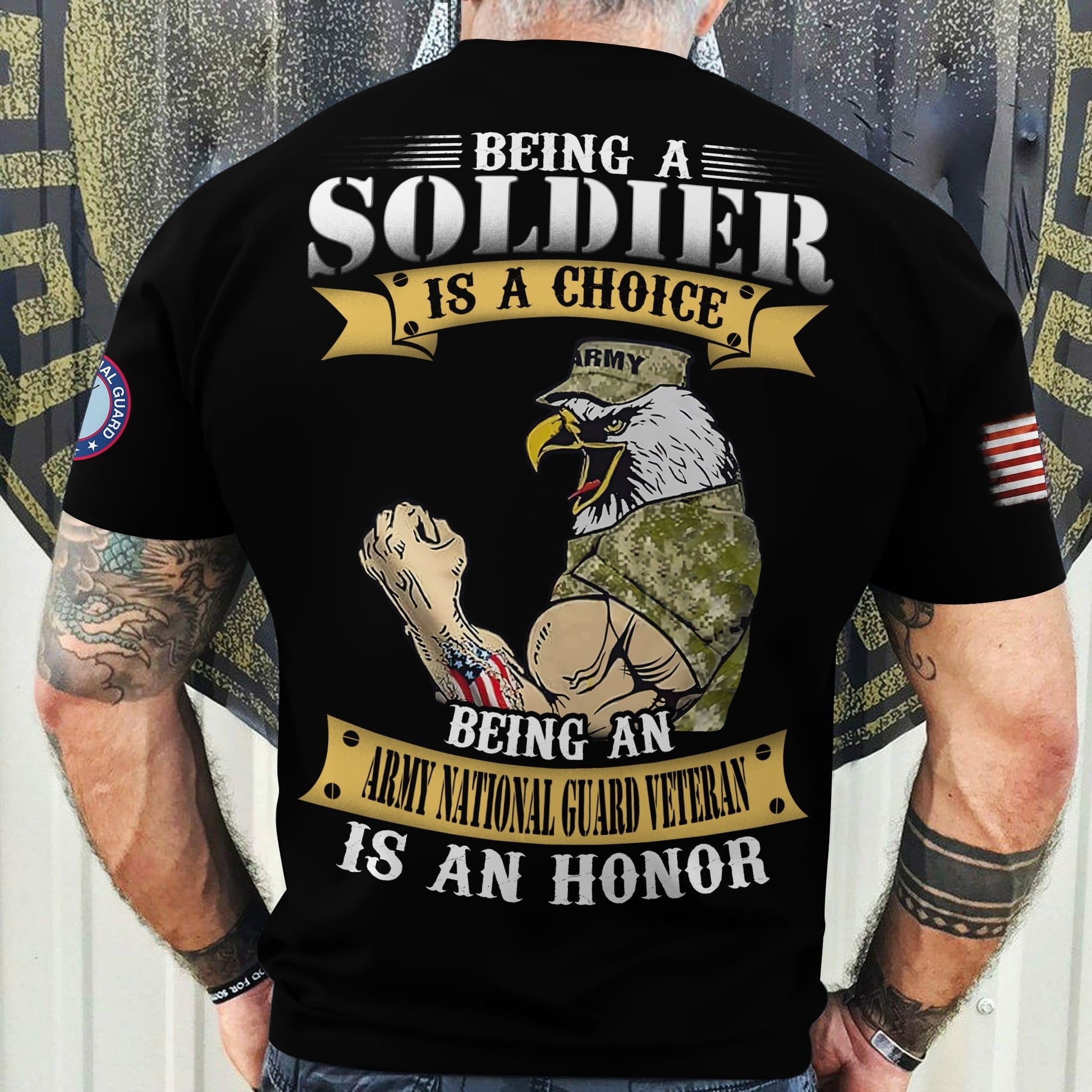 Premium Multiple US Military Services Veteran T-Shirt NPVC250203