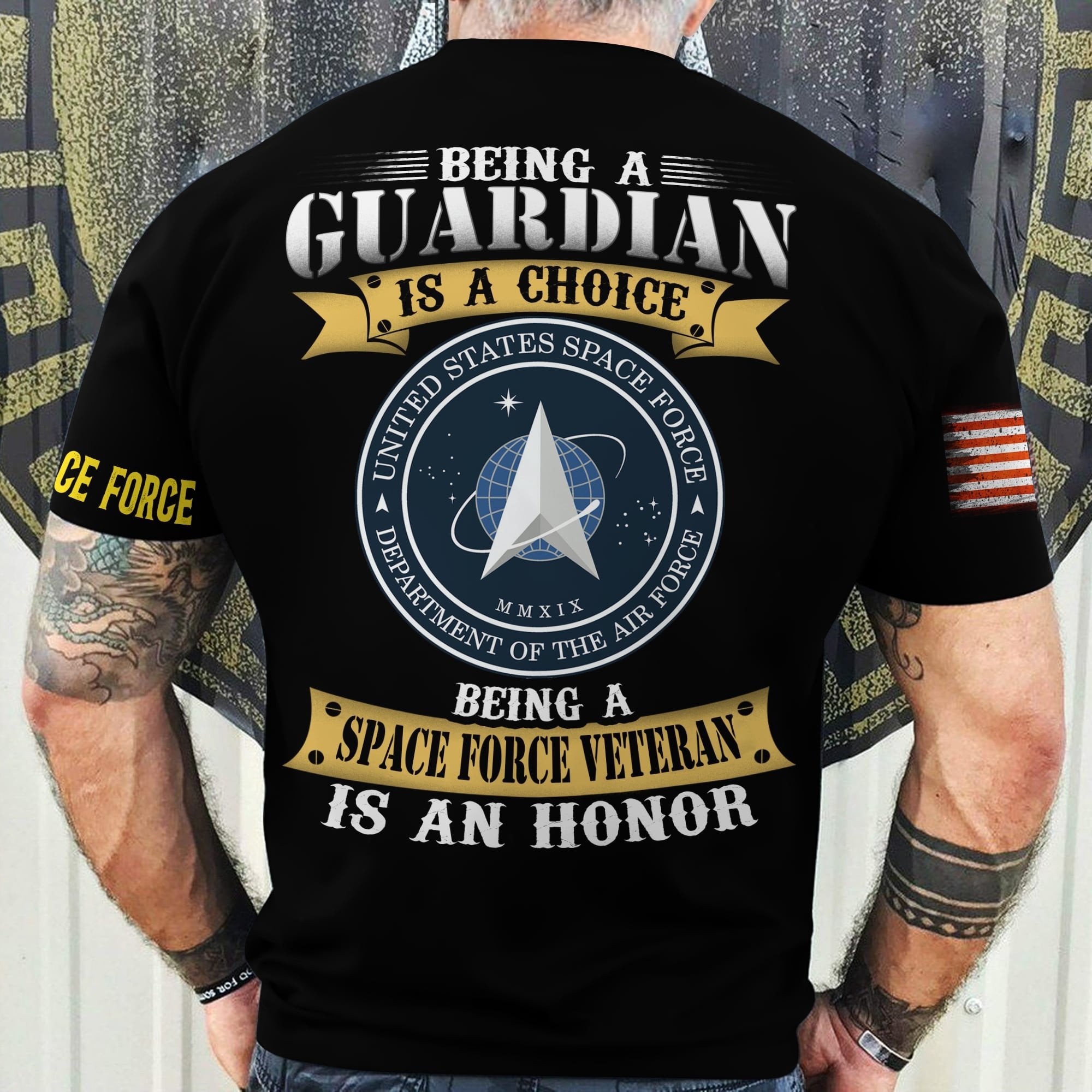 Premium Multiple US Military Services Veteran T-Shirt NPVC250203