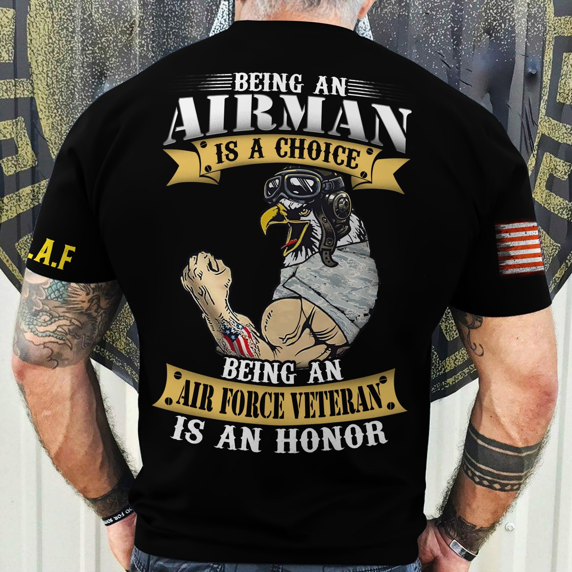 Premium Multiple US Military Services Veteran T-Shirt NPVC250203