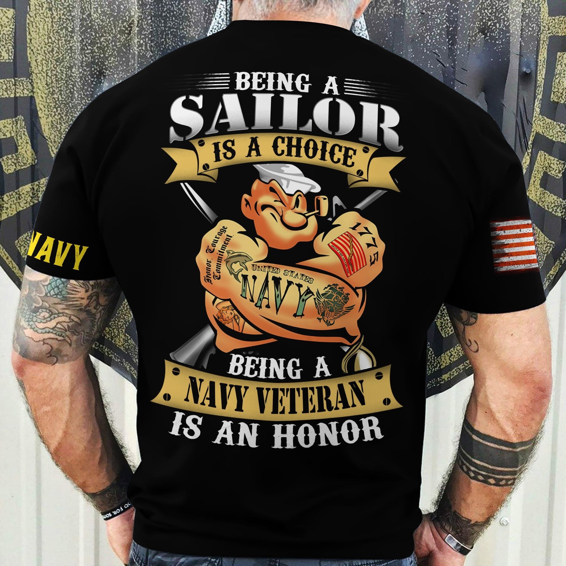 Premium Multiple US Military Services Veteran T-Shirt NPVC250203