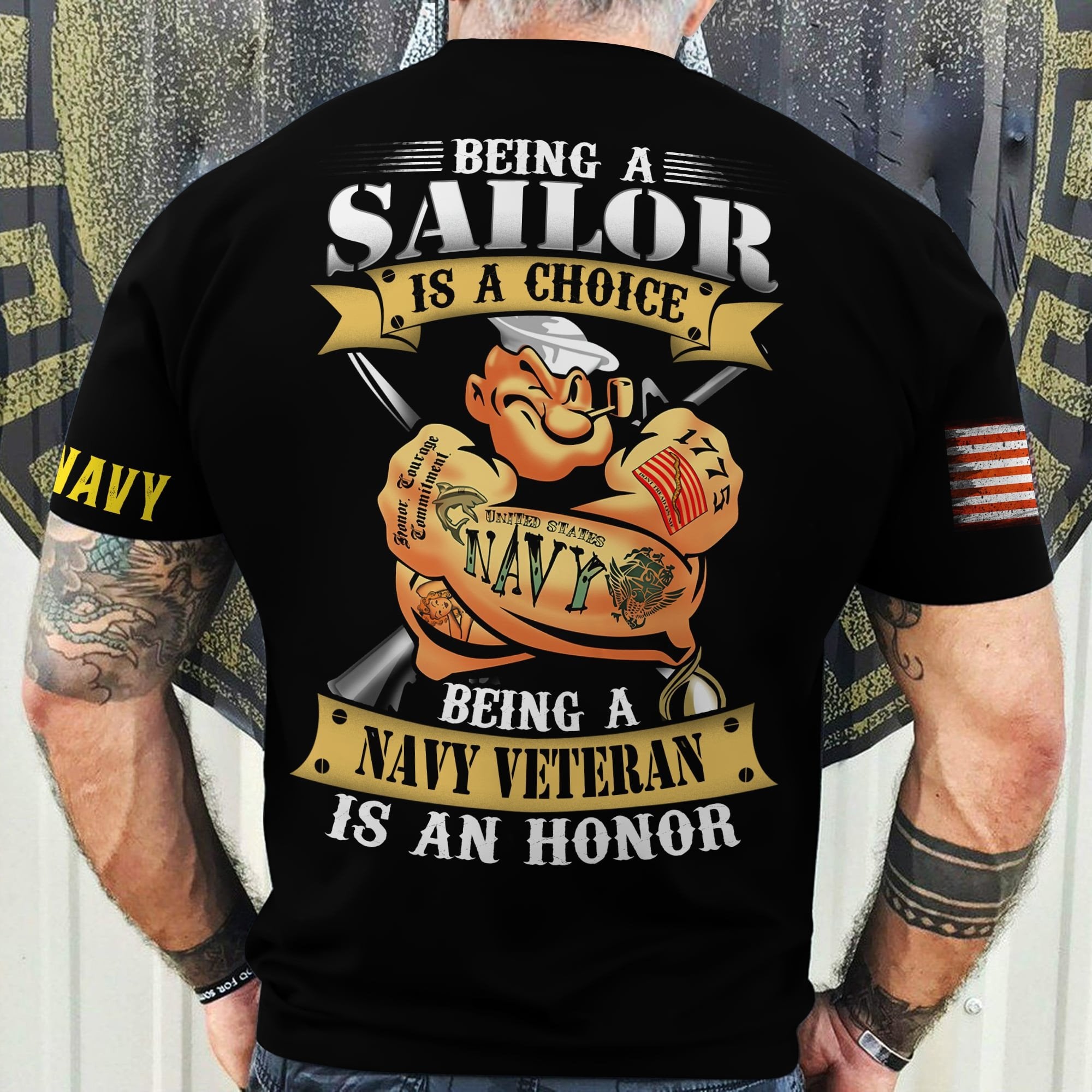 Premium Multiple US Military Services Veteran T-Shirt NPVC250203